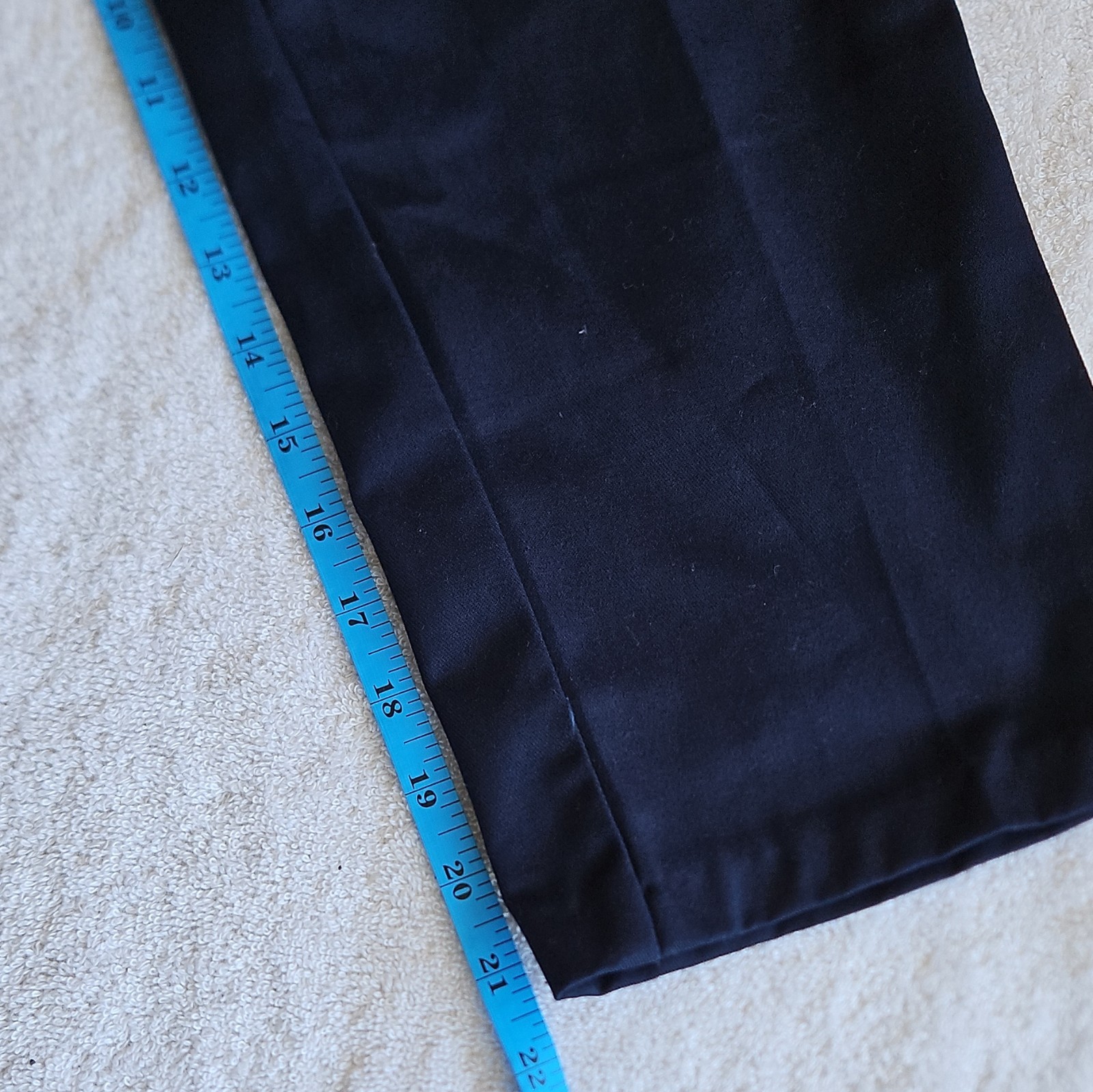 Authentic Galaxy School Uniform Boys Navy Pants 10H Cotton Blend RN63967