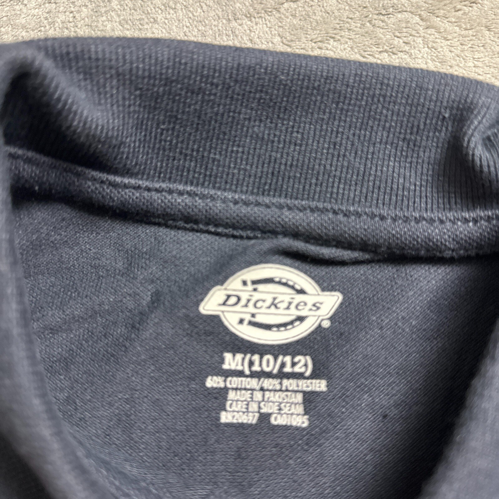 Dickies Polo Kids’ Medium Short Sleeve Pique Polo Shirt NWT!