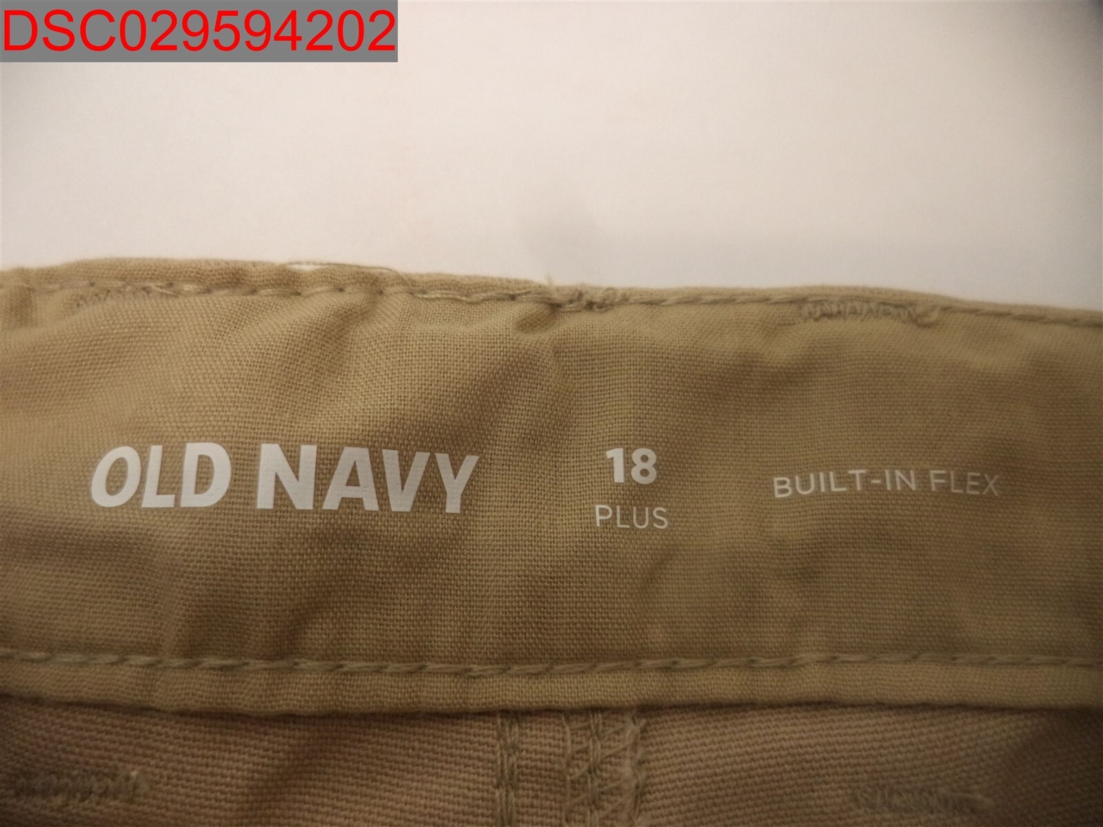 Old Navy Boys Shore 2Pk Built inFlex Straight Uniform Shorts 18Plus 500088515385