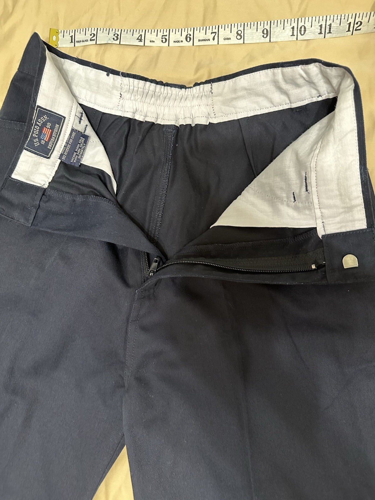 U.S. Polo Assn. Navy Blue Pants Uniform Boys New With No Tag Size 14