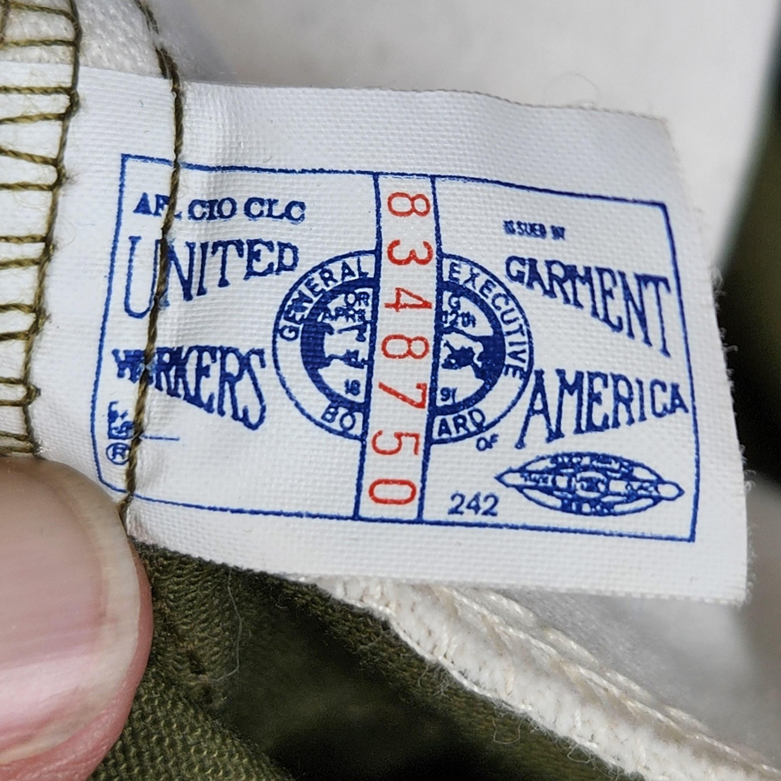 Vintage Boy Scouts of America Pants Youth 23×24 Green Uniform Cargo Pockets