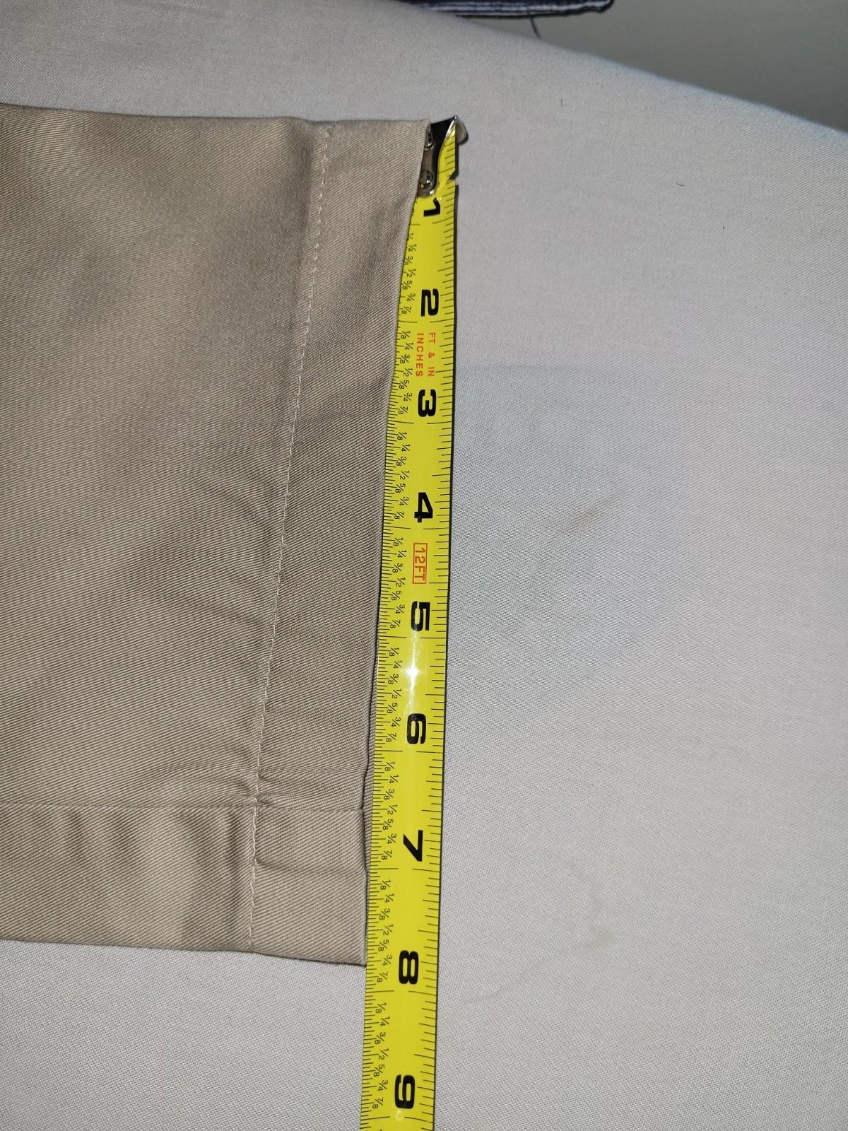 Lands’ End Boys’ Adjustable Waist Relaxed Fit Twill Pant 18 Fit like 30/27