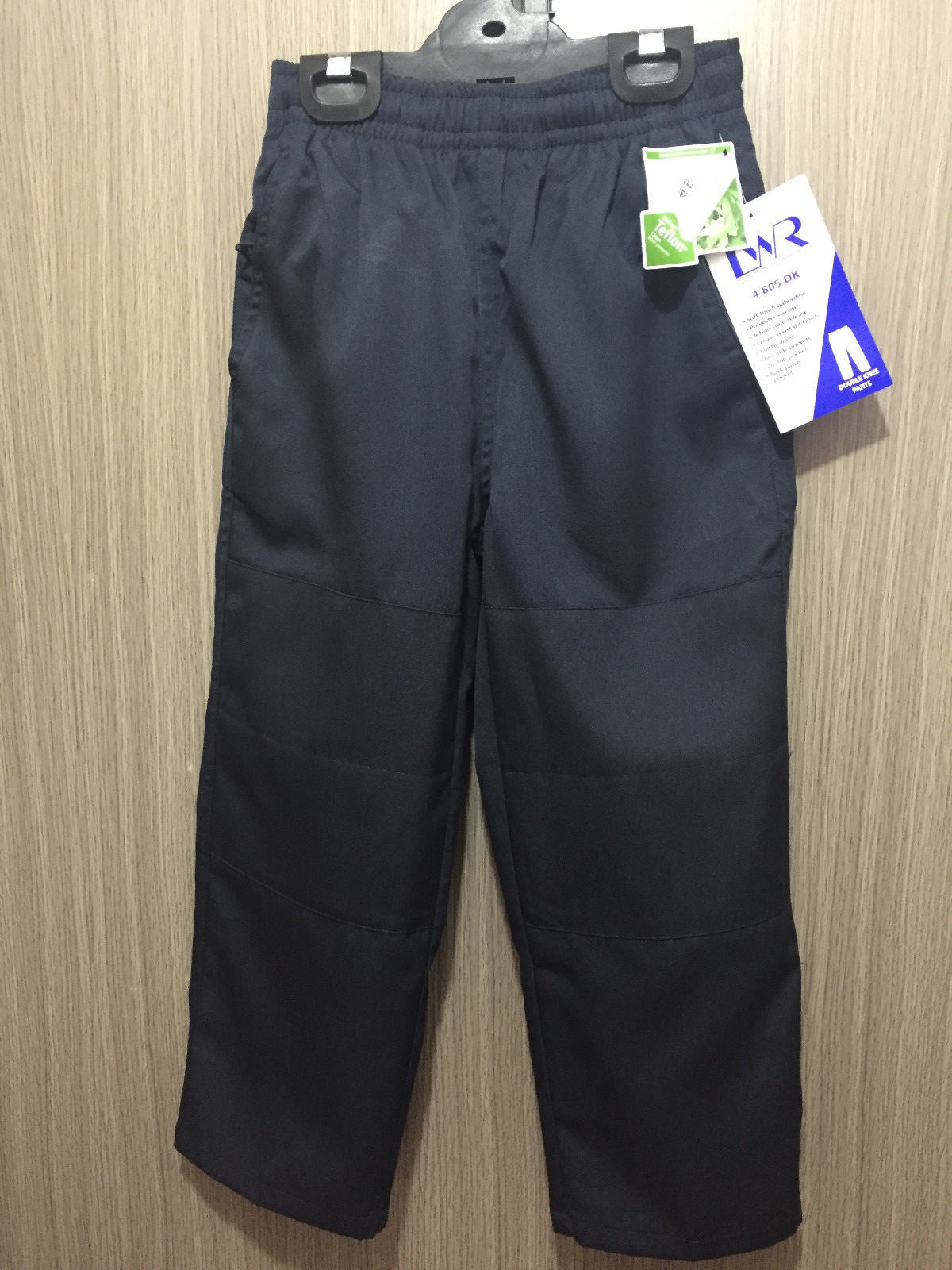 BNWT Boys Sz 4 LW Reid Brand Navy Blue Double Knee Elastic Waist School Pants