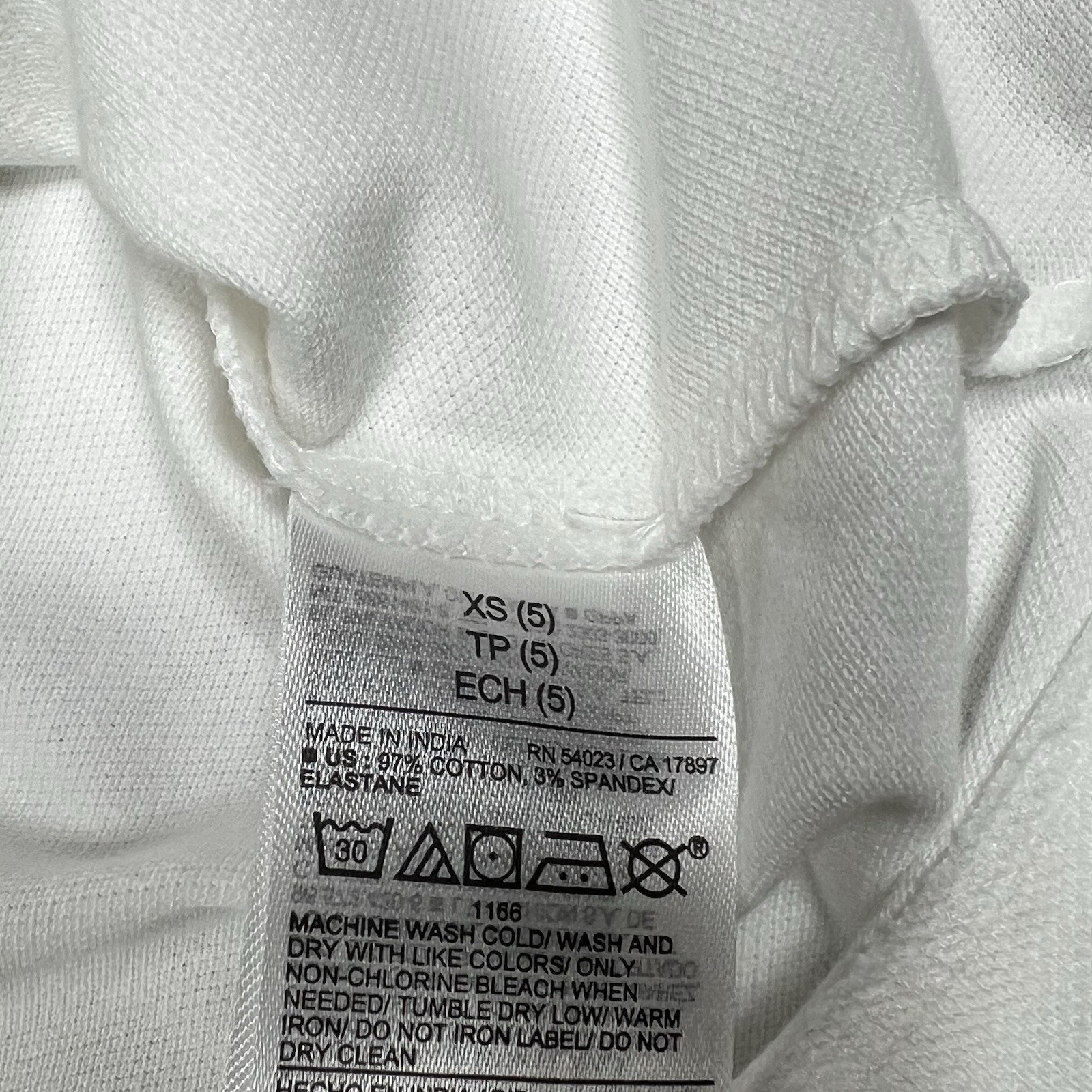 Old Navy Polo Boys Size XS White School Uniform Jersey Short Sleeve Polo