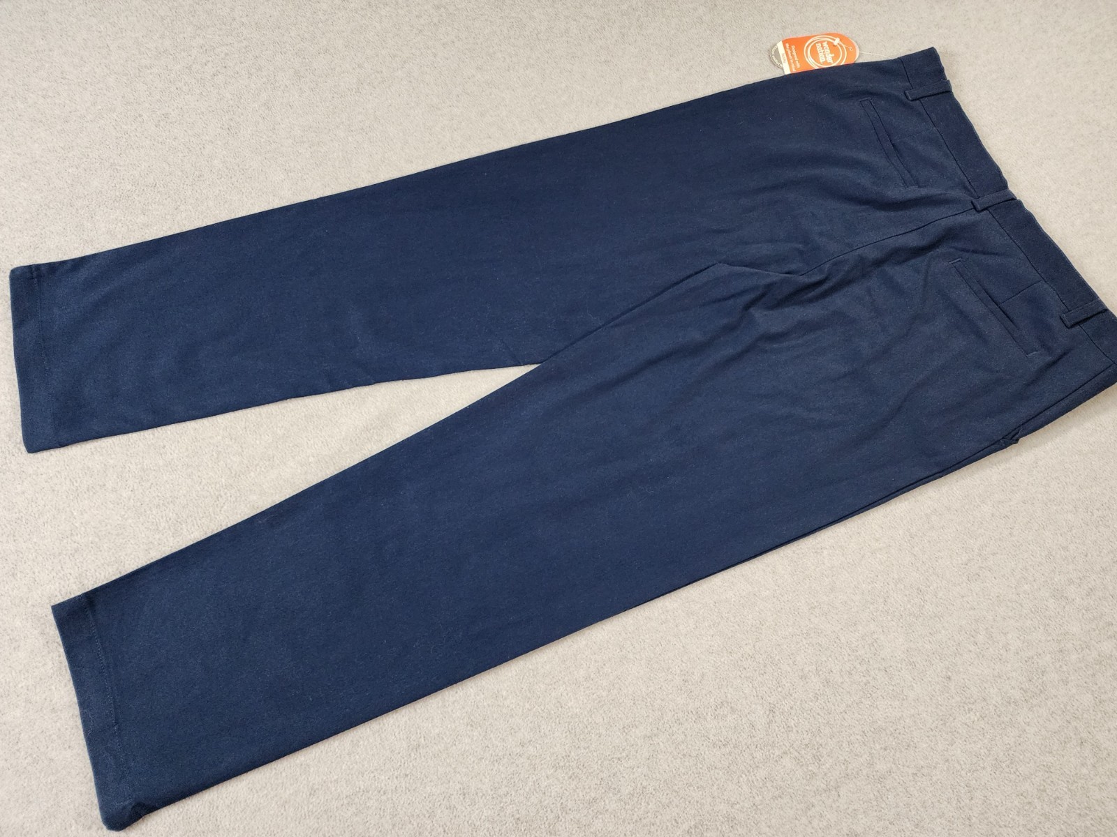 NWT Wonder Nation School Uniform Pants Size 16 Husky Blue Cove Adjust Waist
