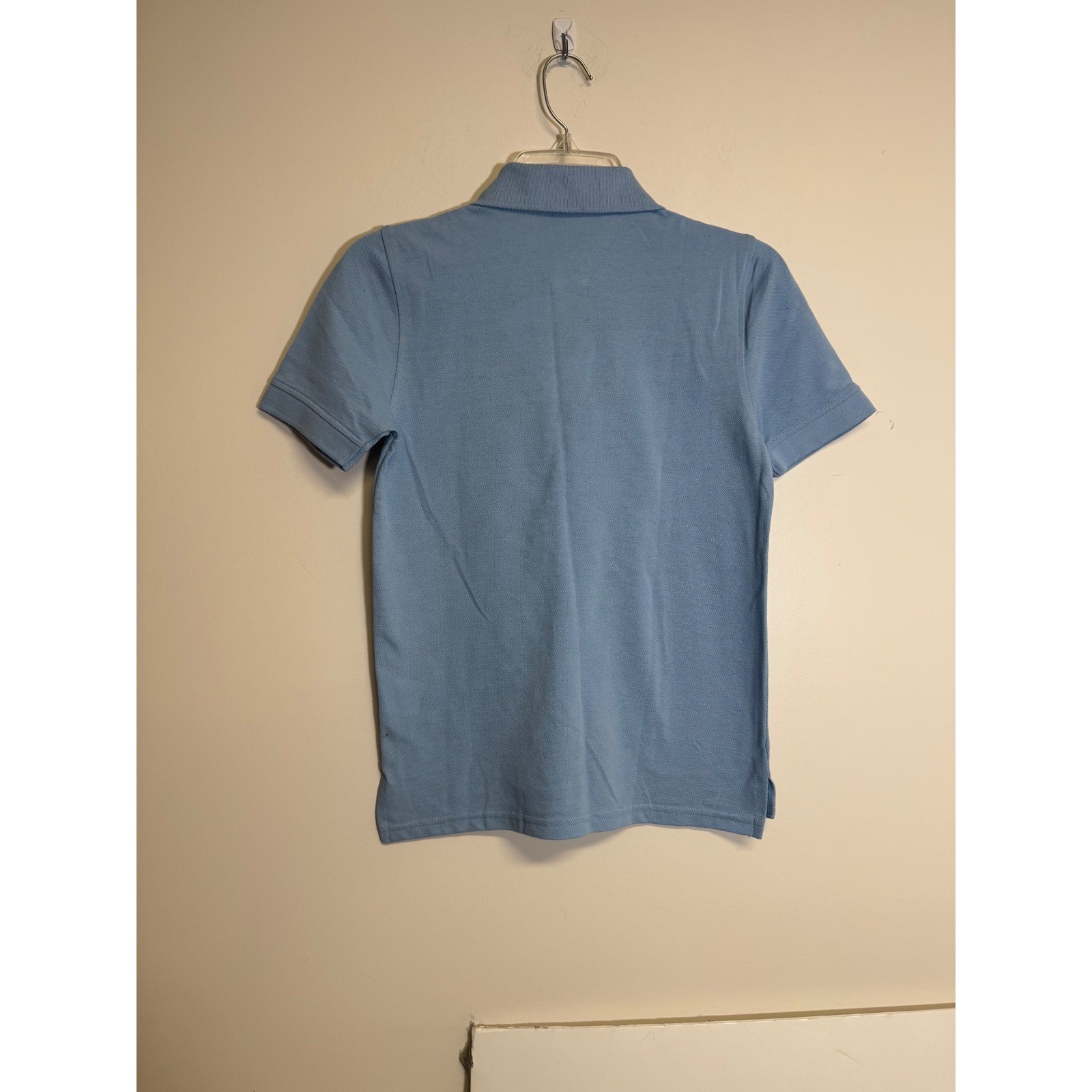 Real School Uniforms Light Blue Youth Pique Polo Size Medium