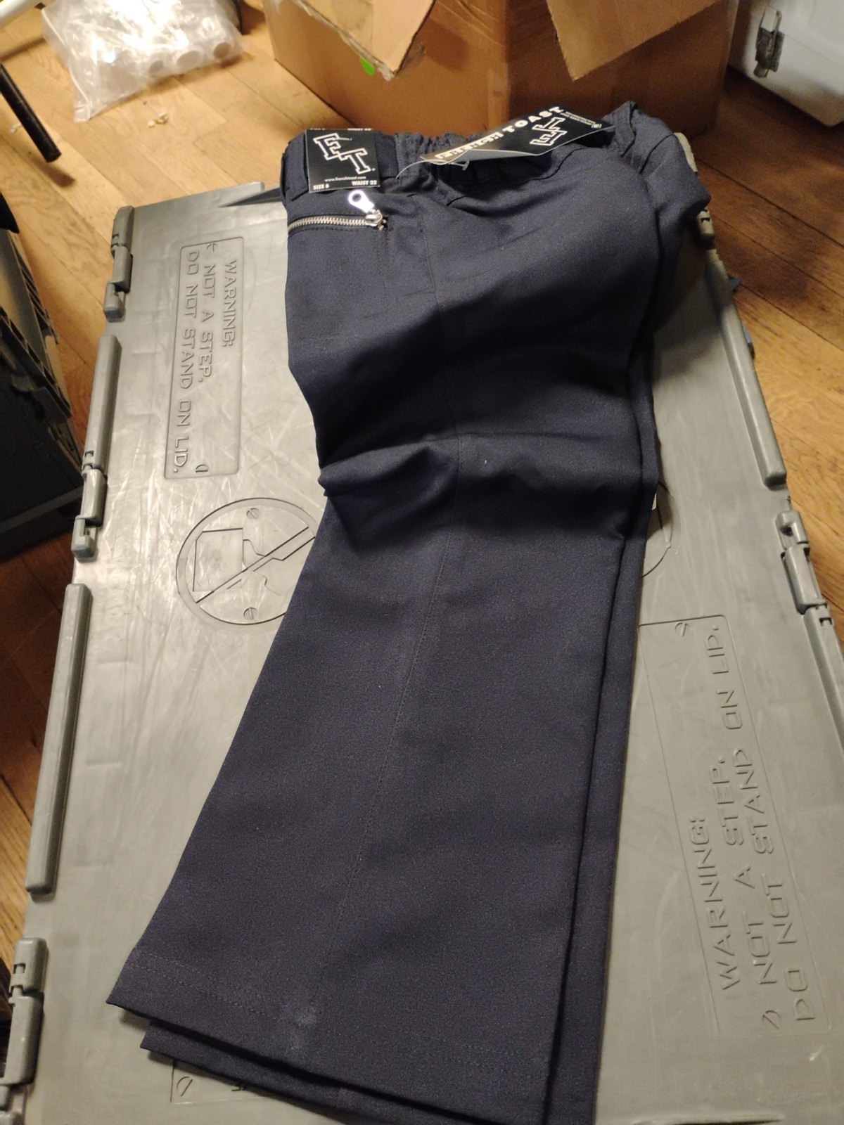 New With Tags French Toast School Uniform Size 6 Waist 22 Relaxed Navy Pants C19