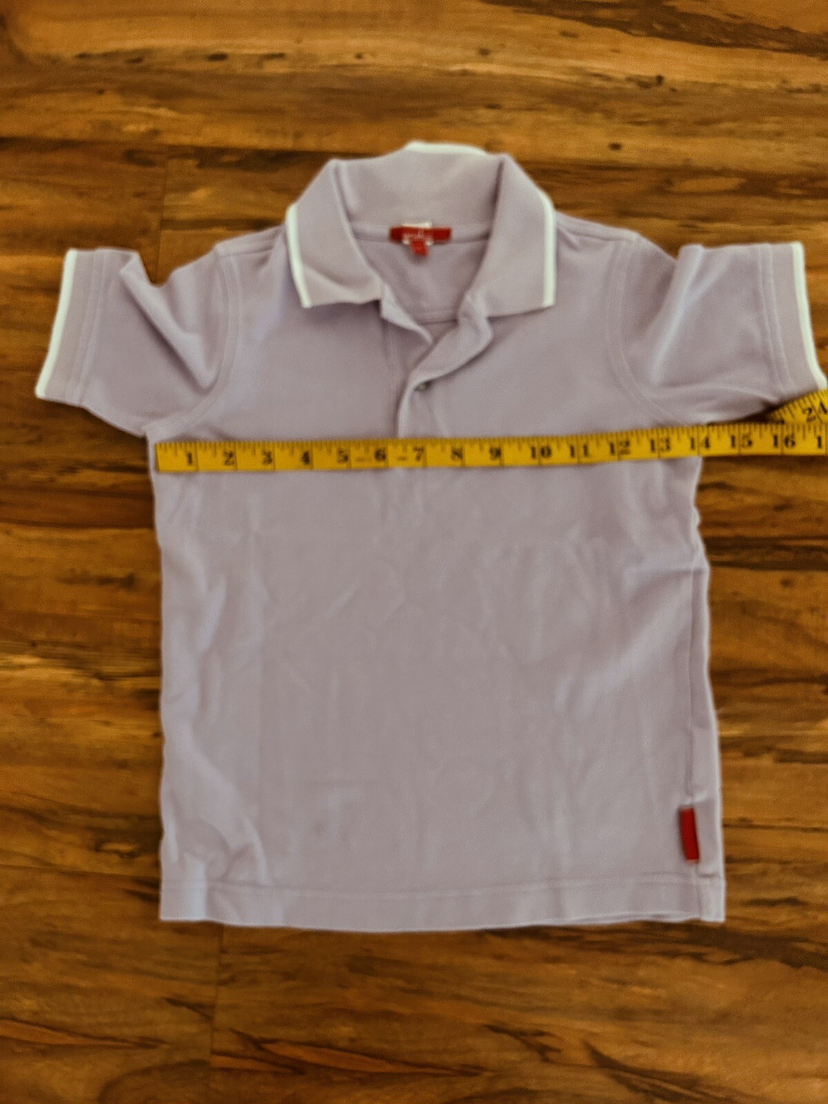 Onekid BOYS Shirt Sz 7 Light Purple Short Sleeve 100% cotton