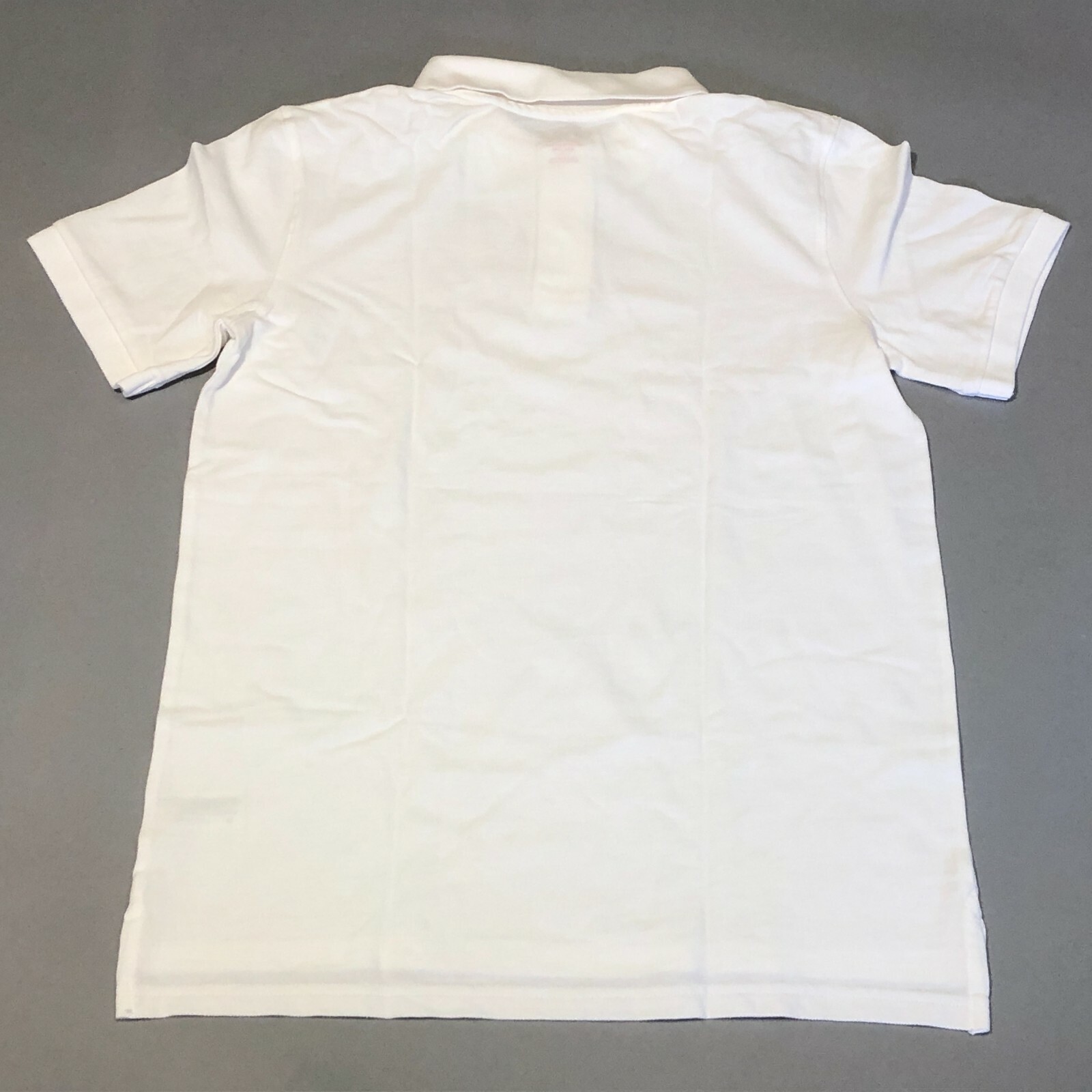 New Cat & Jack Boys Short Sleeve White School Uniform Polo Shirt Size XXL 18
