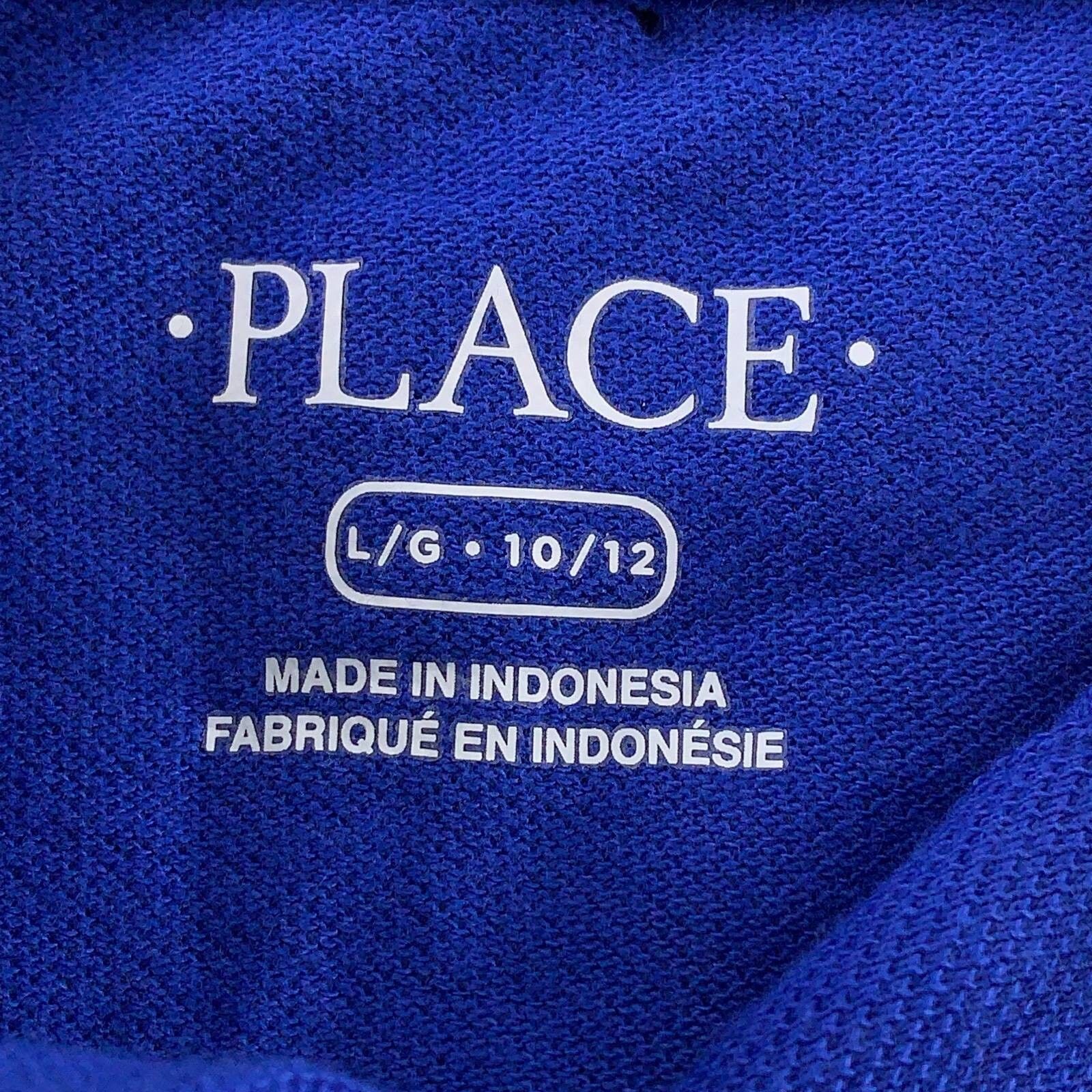 The Children’s Place Boys Polo Shirt Lot Of 2 Renew Blue Short Sleeve L New