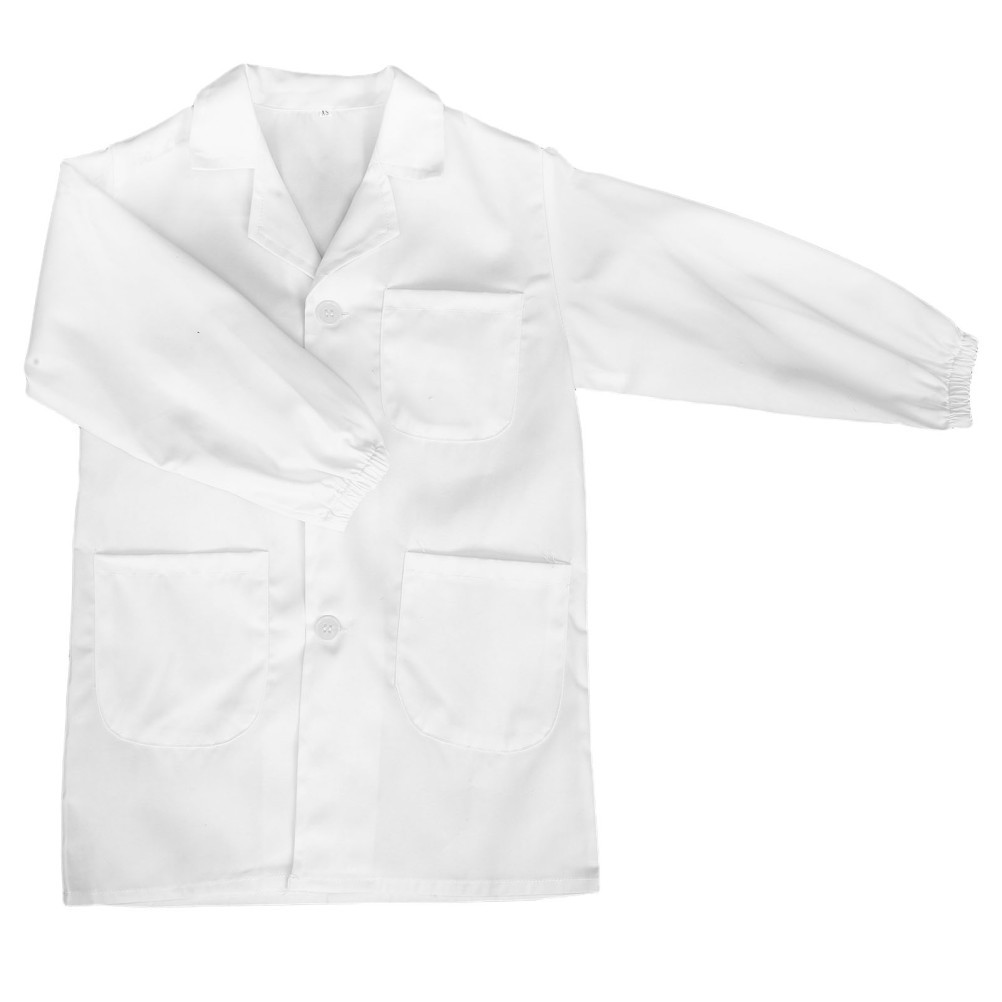 White Lab Coat Kids Scientist for Children’s Science Doctor Costume Girls