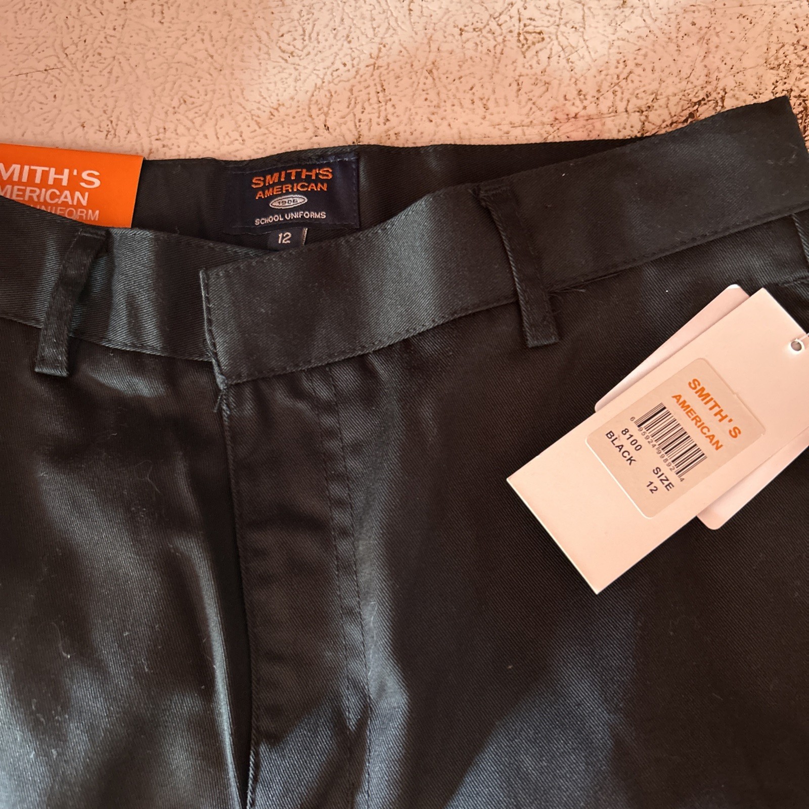 Smith’s American Boys’ Flat Front Twill Uniform / Dress Pants