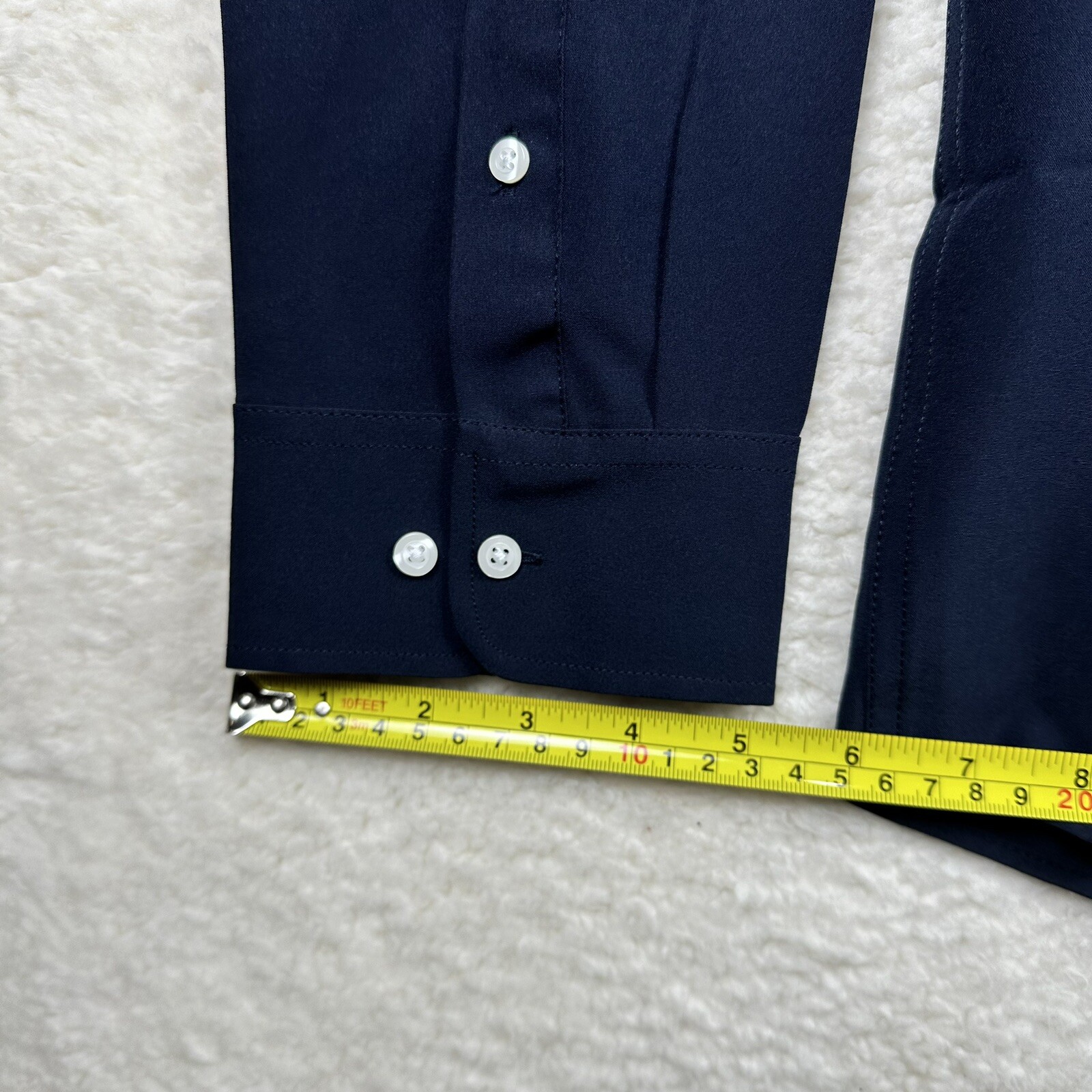 Nautica Young Men’s School Uniform Long Sleeve Performance Size XL Navy