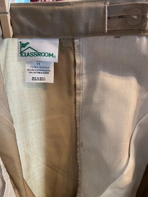 Classroom Uniforms – Boys Adjustable Khaki Shorts