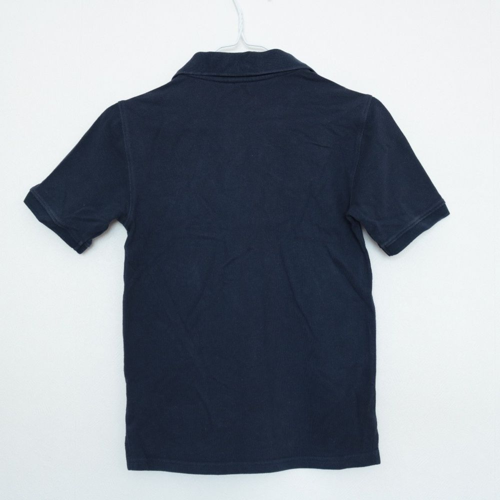 4 Pk Navy Blue Short Sleeve Uniform Polo Shirt Set Size L 10/12