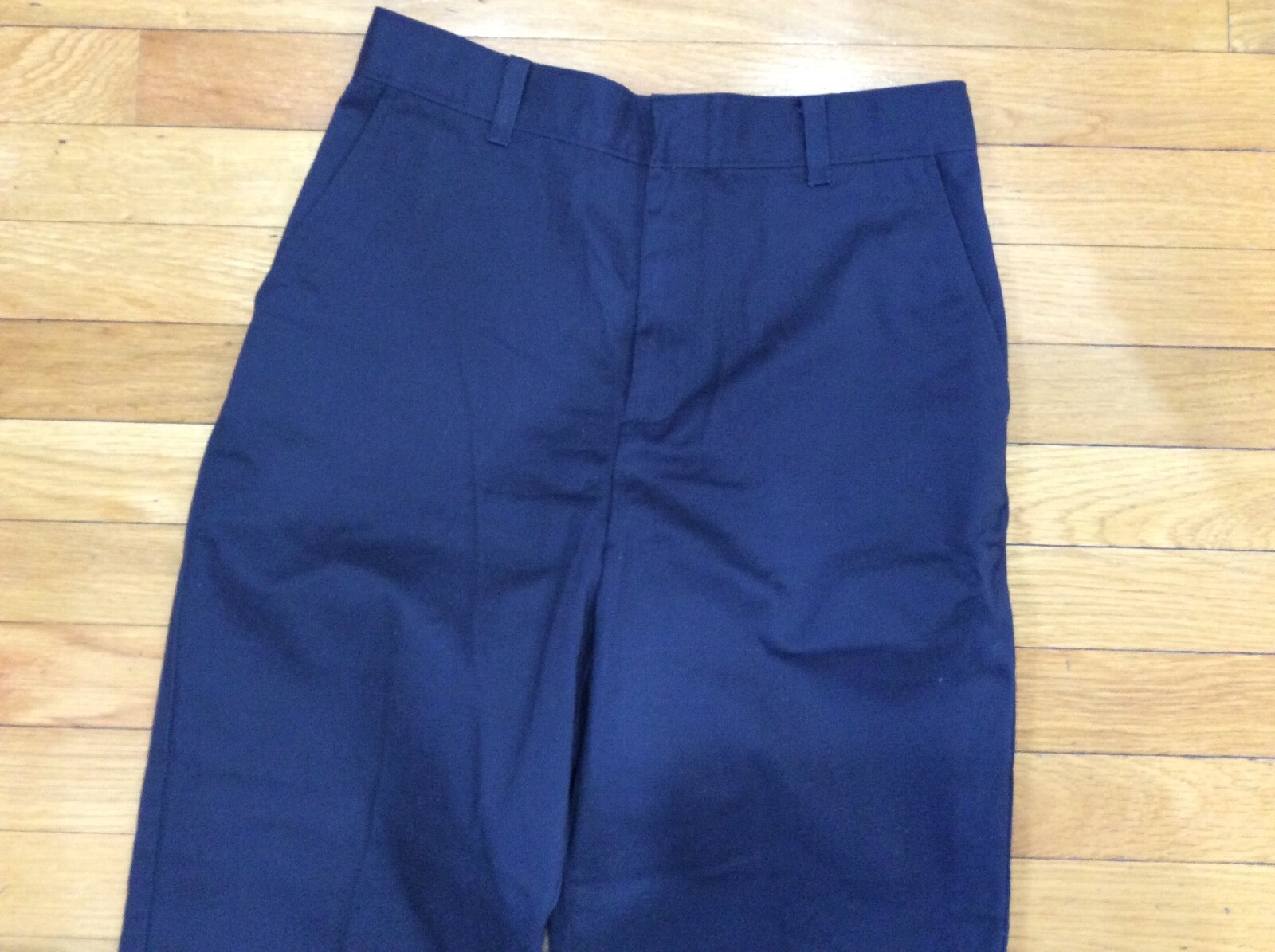 5 Pairs of Navy Blue School Uniform 3 Pants New Size 14 & 2 Shorts Size 16 Used