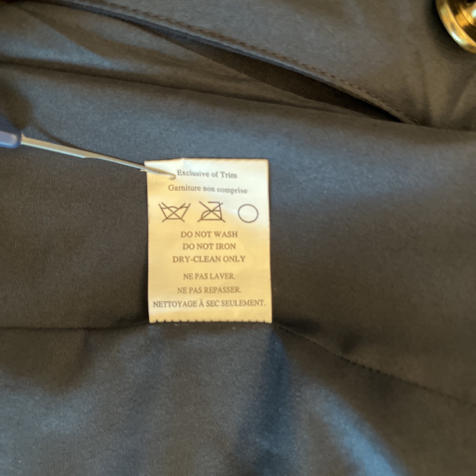 J.A. Besner Boy’s Navy Blazer Jacket 12