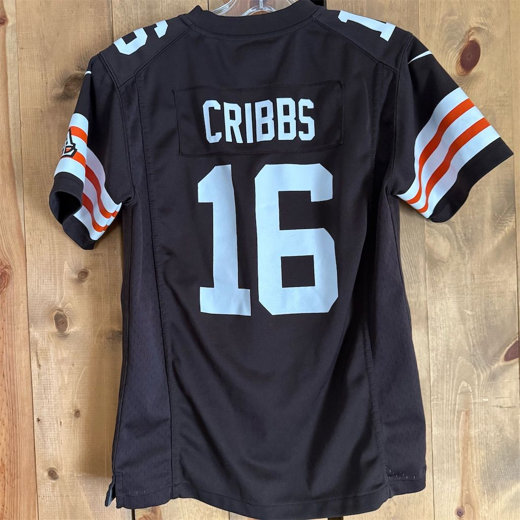 Josh Cribbs #16 Cleveland Browns Kids Nike NFL Jersey Brown Size M