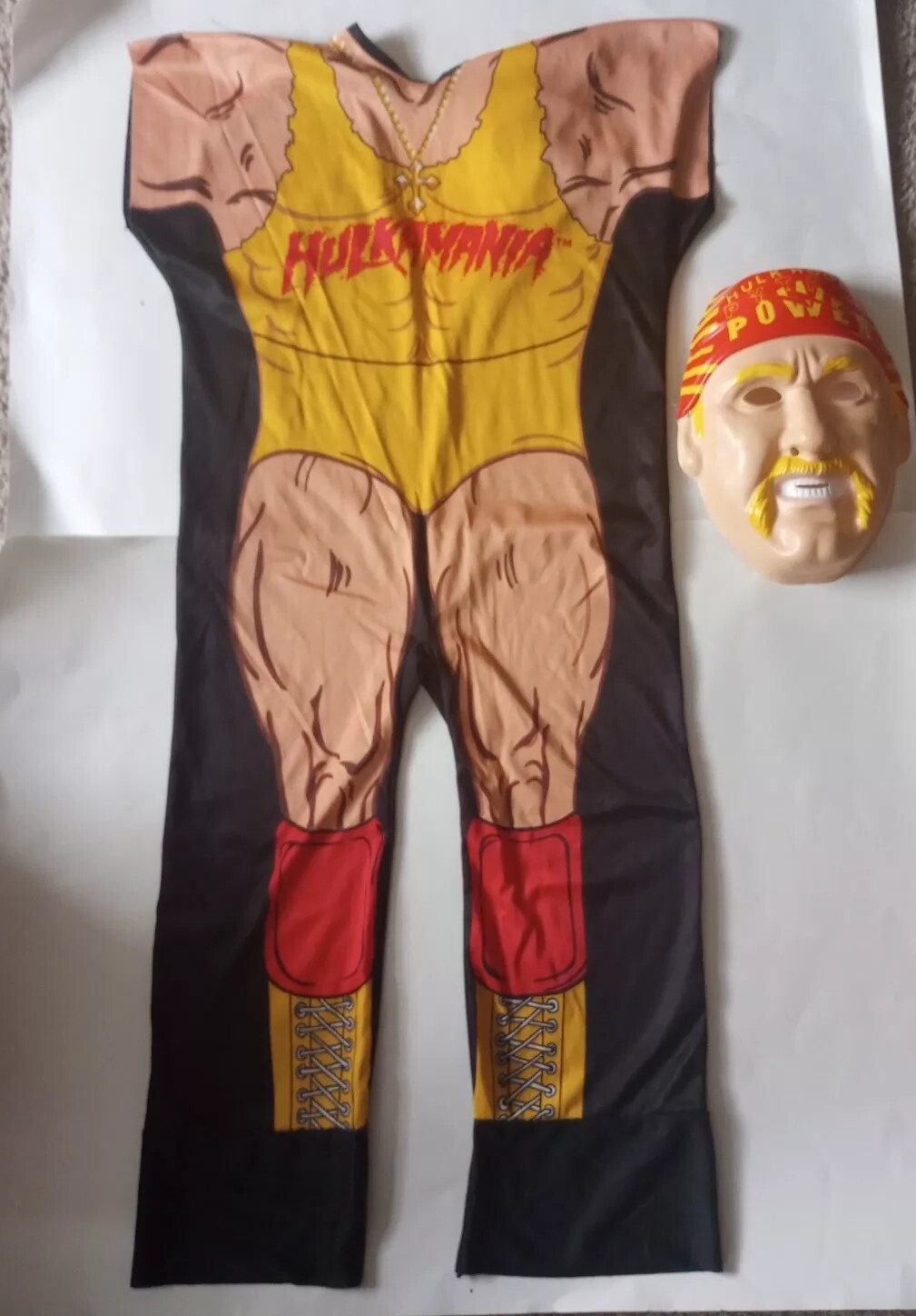 Rubie’s Vintage 1991 Hulk Hogan WWF WWE Halloween Costume Child Medium