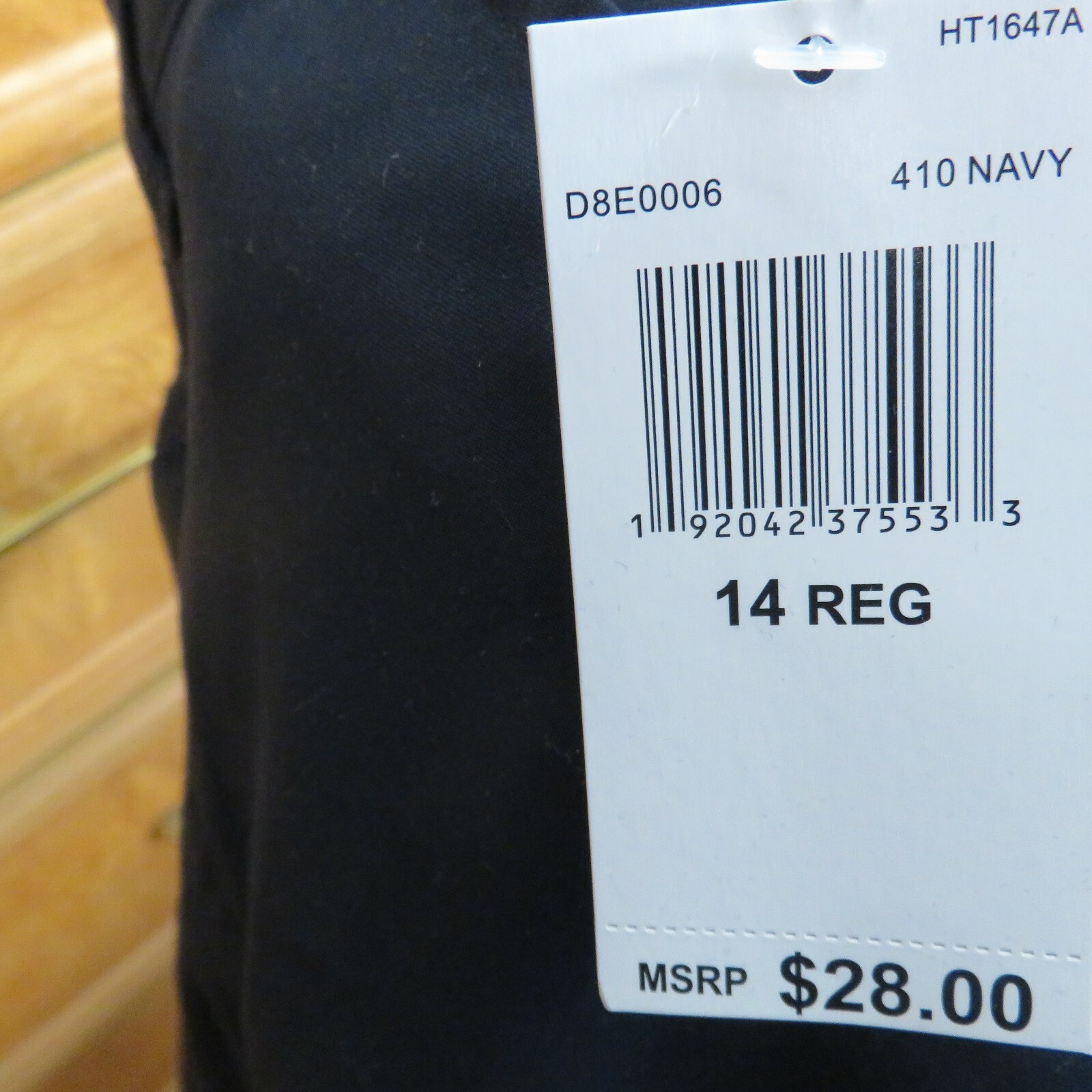 Dockers Navy blue shorts approved schoolwear size 14 reg brand new NWT $28