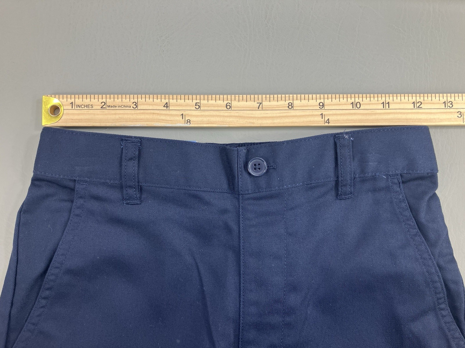 French Toast Uniform Shorts Boy Size 12 Short Navy Blue New W Tag Pockets
