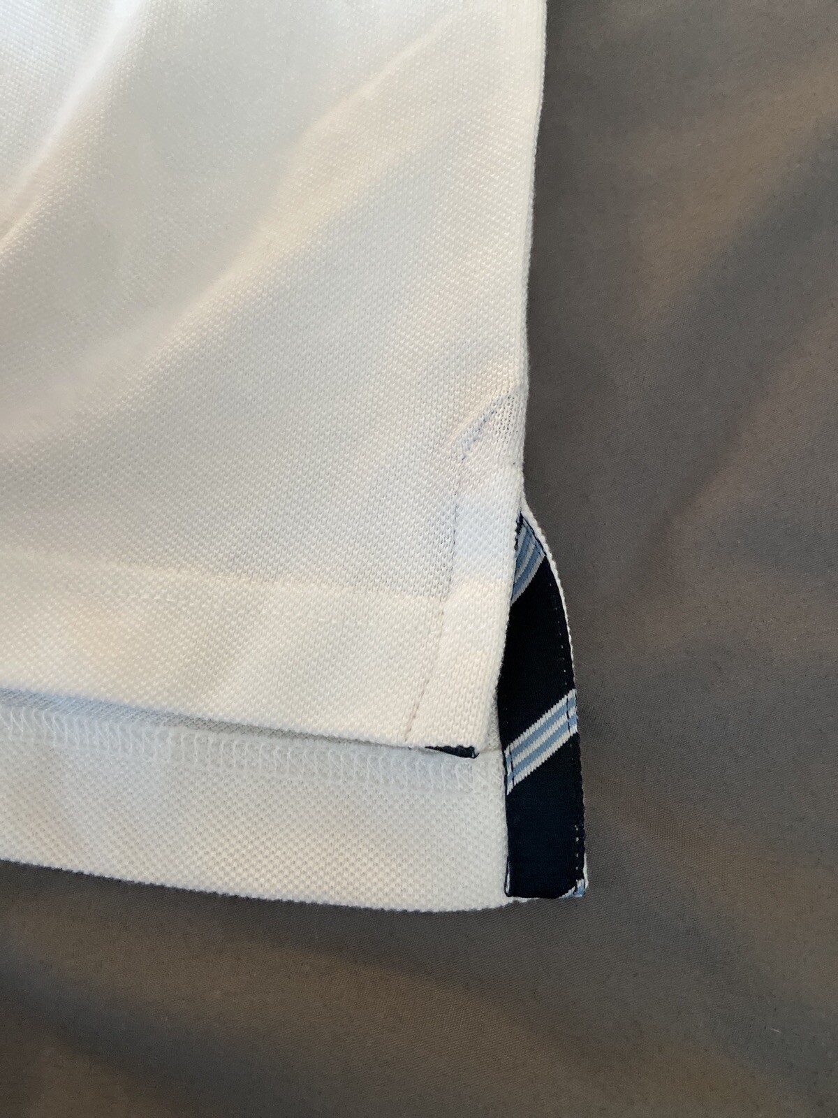 GYMBOREE Boys Uniform White Polo School Shirt Stain Release Finish Size 5 NEW