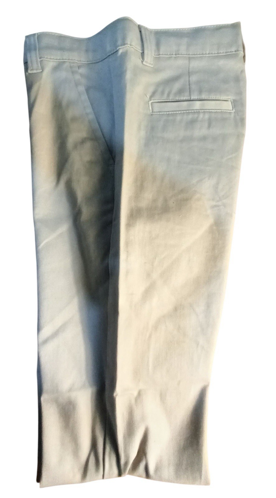 Nautica Boys School Uniform Pant Beige Adjustable Waist Size 12AR