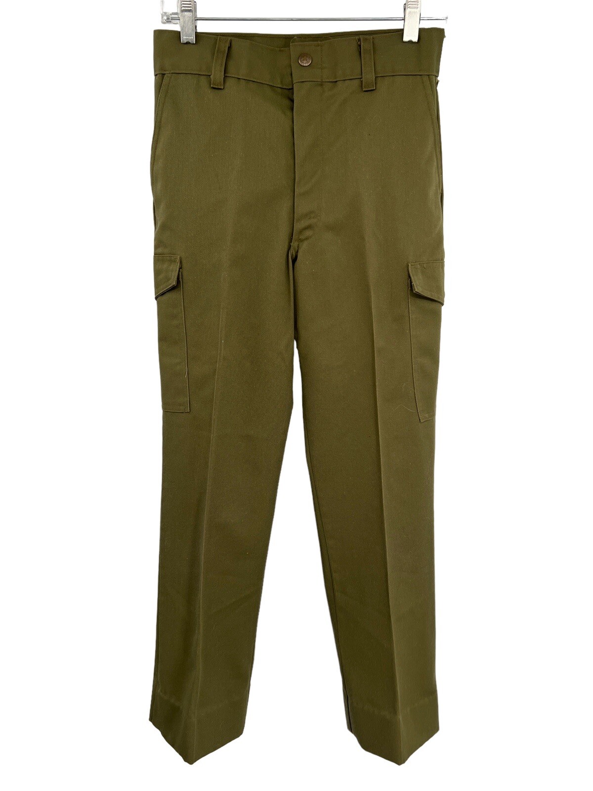 Boy Scouts of American Green Cargo Uniform Pants Youth Boys Size 14 – 27″ Waist