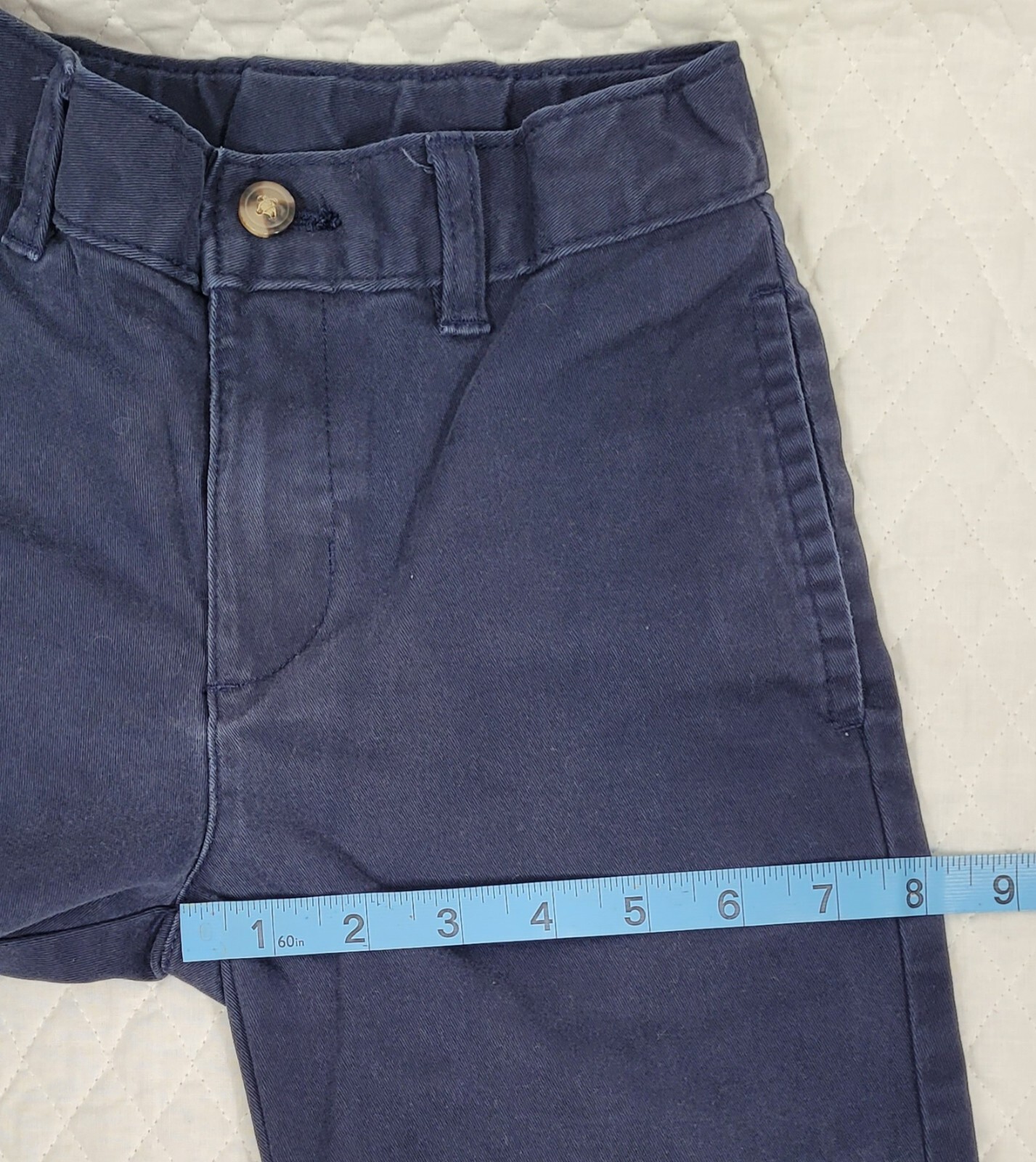 Wonder Nation Boy’s School Uniform Pants Adjustable Waist Dark Navy Size 7