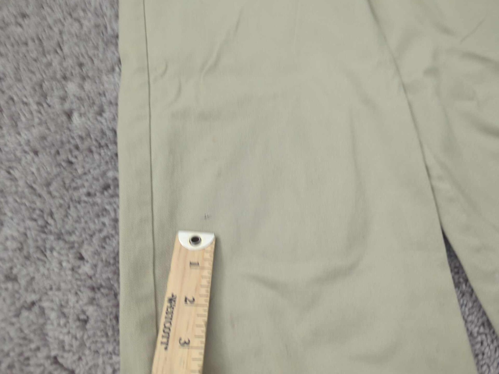 Lot of 2 French Toast Pants Youth Boys 16 Beige Black Relaxed School Uniform