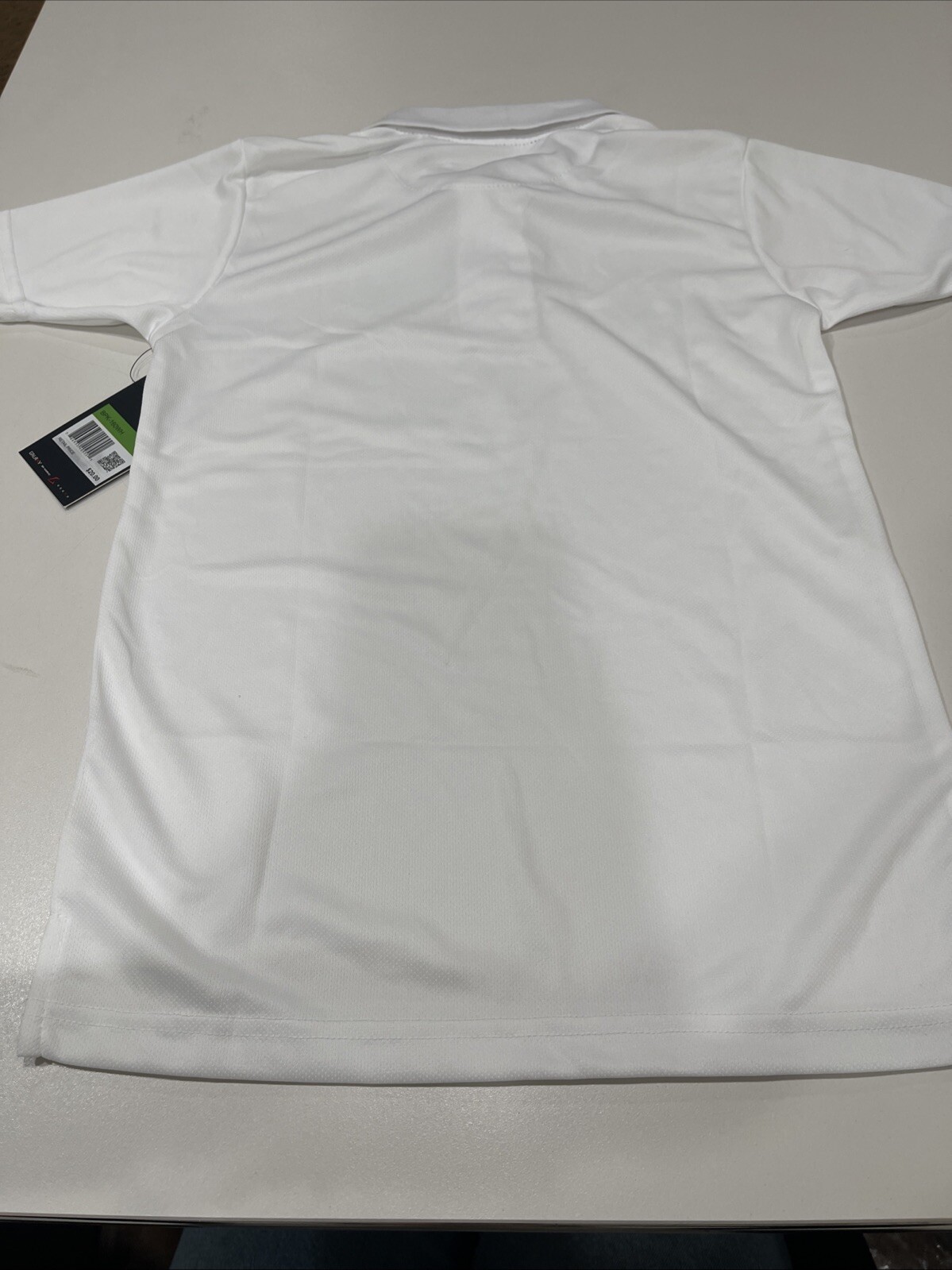Galaxy By Harvic School Uniform Short Sleeve Boy’s Pique Polo Shirt White S(8)
