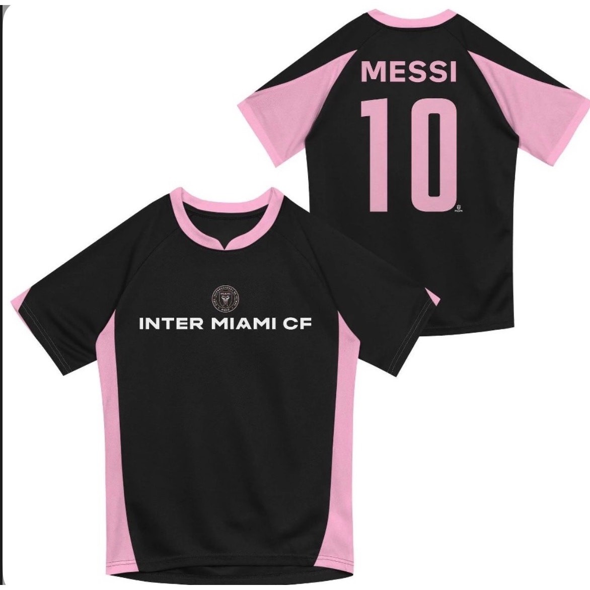 MLS Youth Small Inter Miami CF – Messi #10 – Black Jersey (NWT)