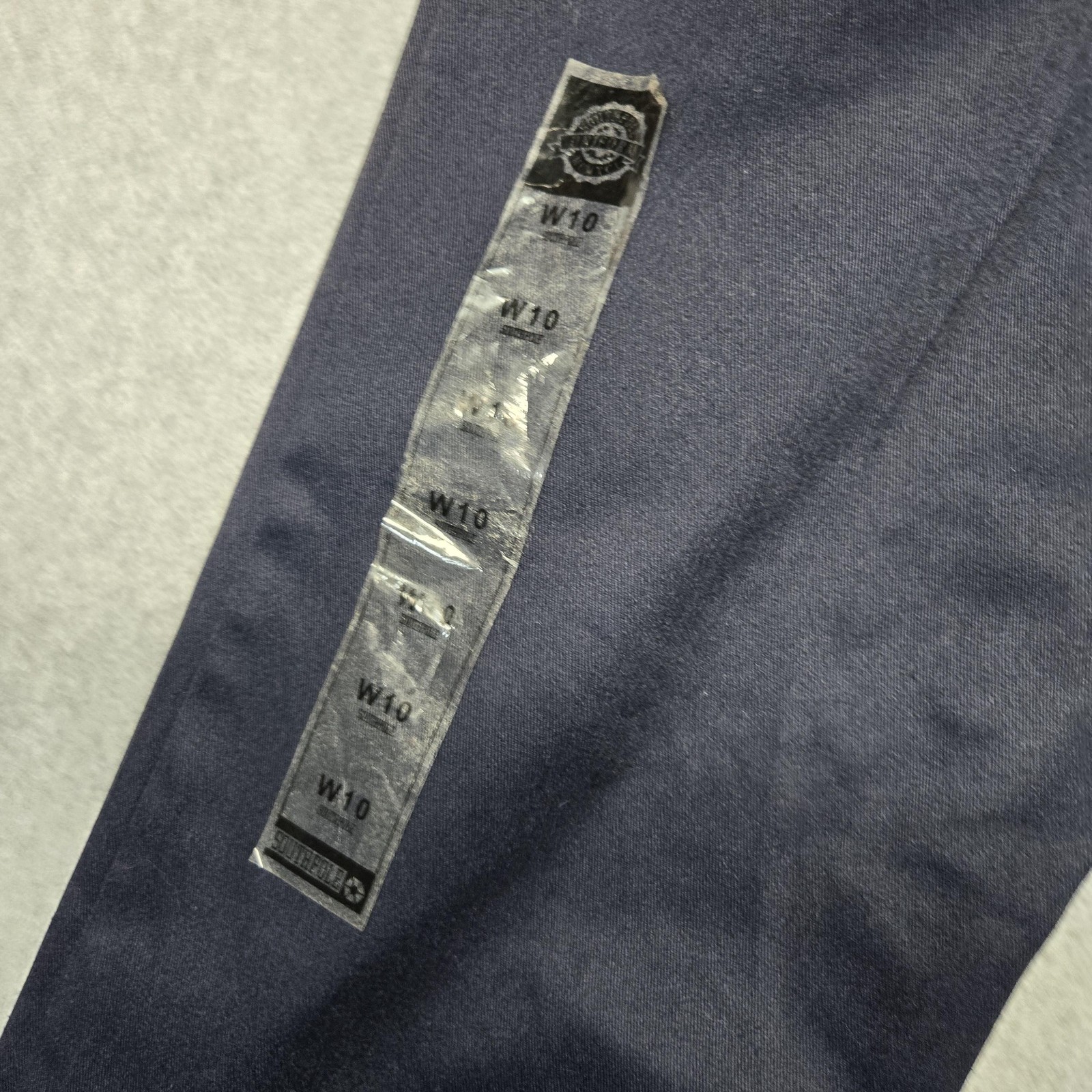 Southpole Uniform Pants Boys 10 Navy Blue Twill School Straight Leg Flat Front