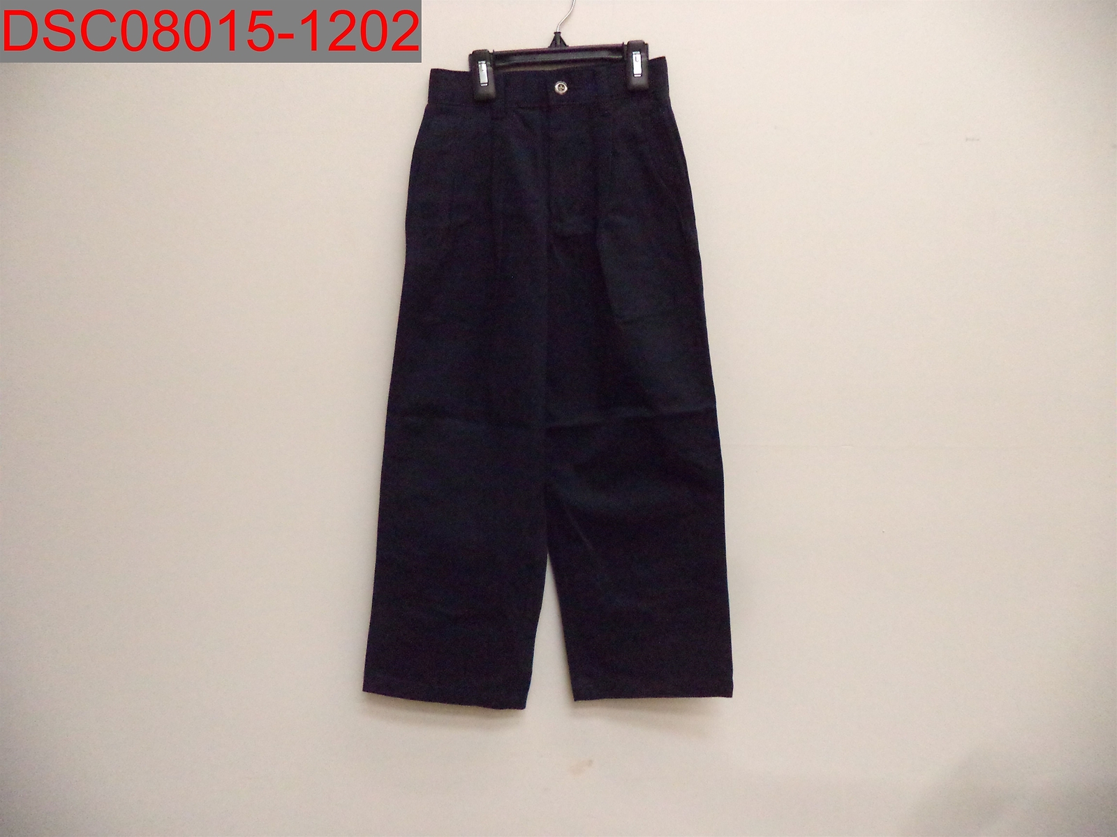 NWOT- George Boys Dark Navy Adjustable Waist Uniform Pants, Size 7S, 72097231131