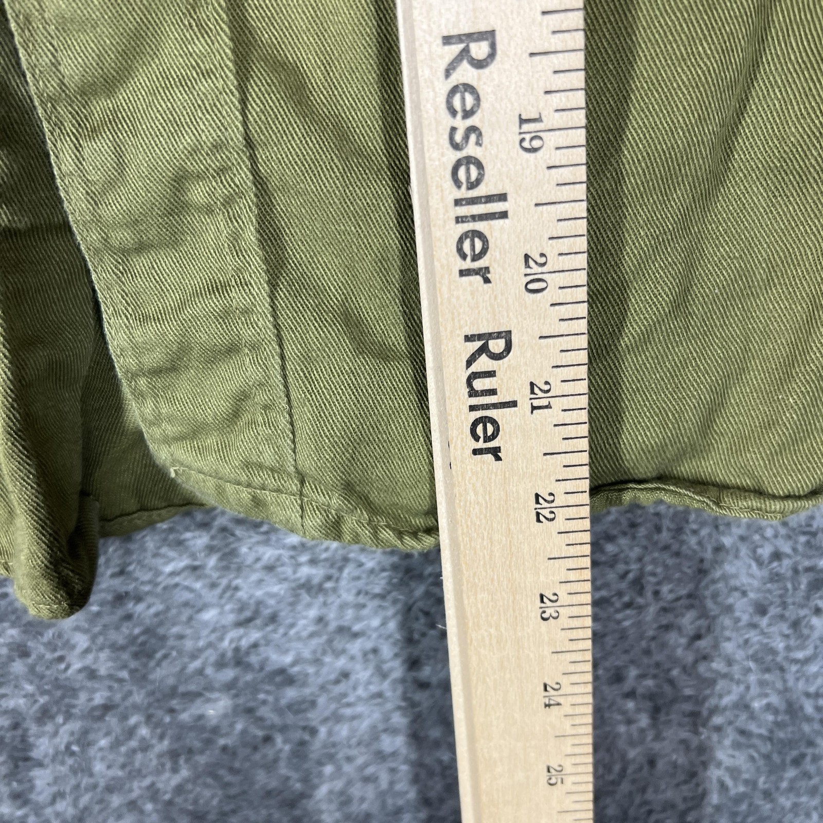 Vintage Boy Scouts Of America Shirt Boys 8 Green Official Uniform Sanforized