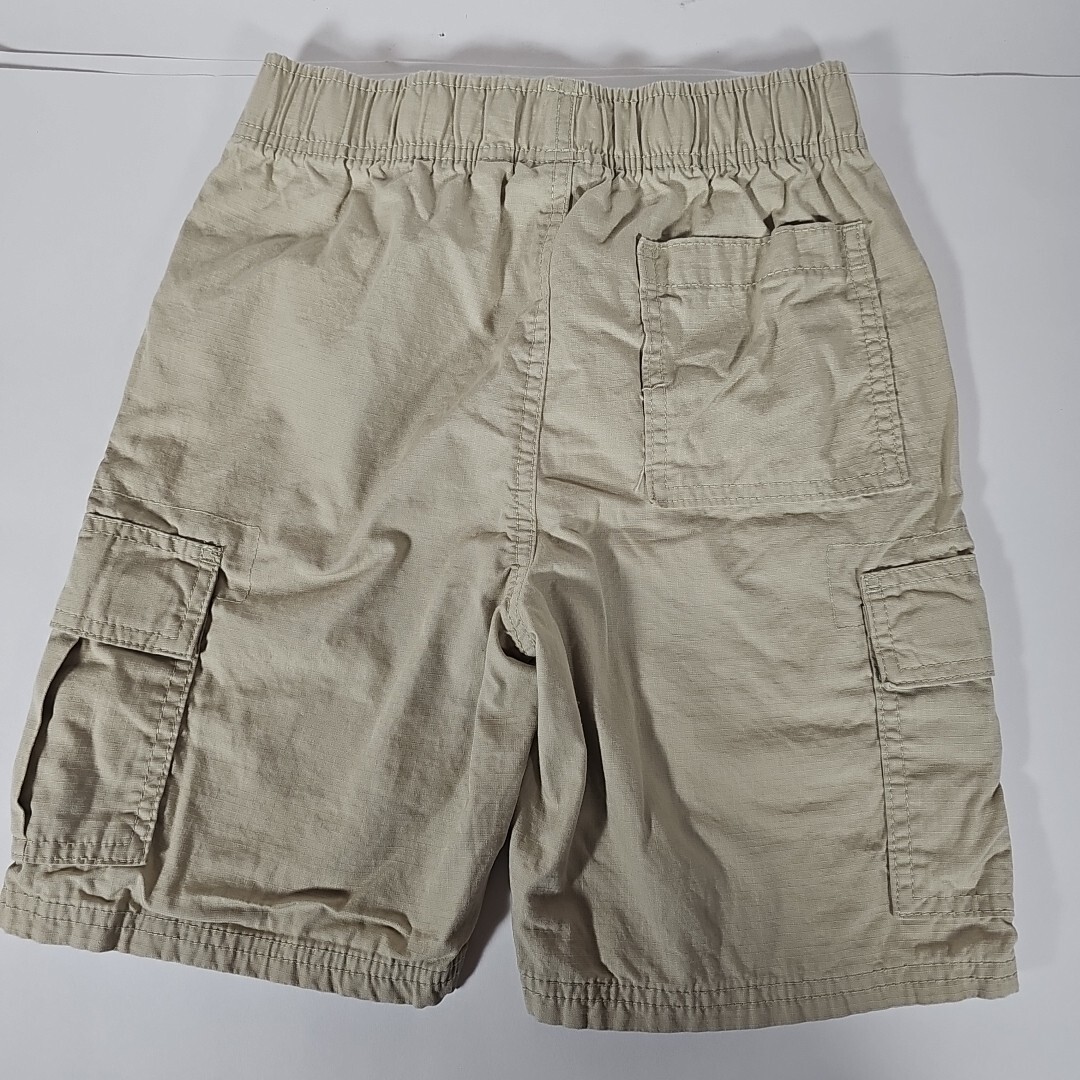 Children’s Place Khaki Uniform Cargo Shorts Boys Size 7 Husky