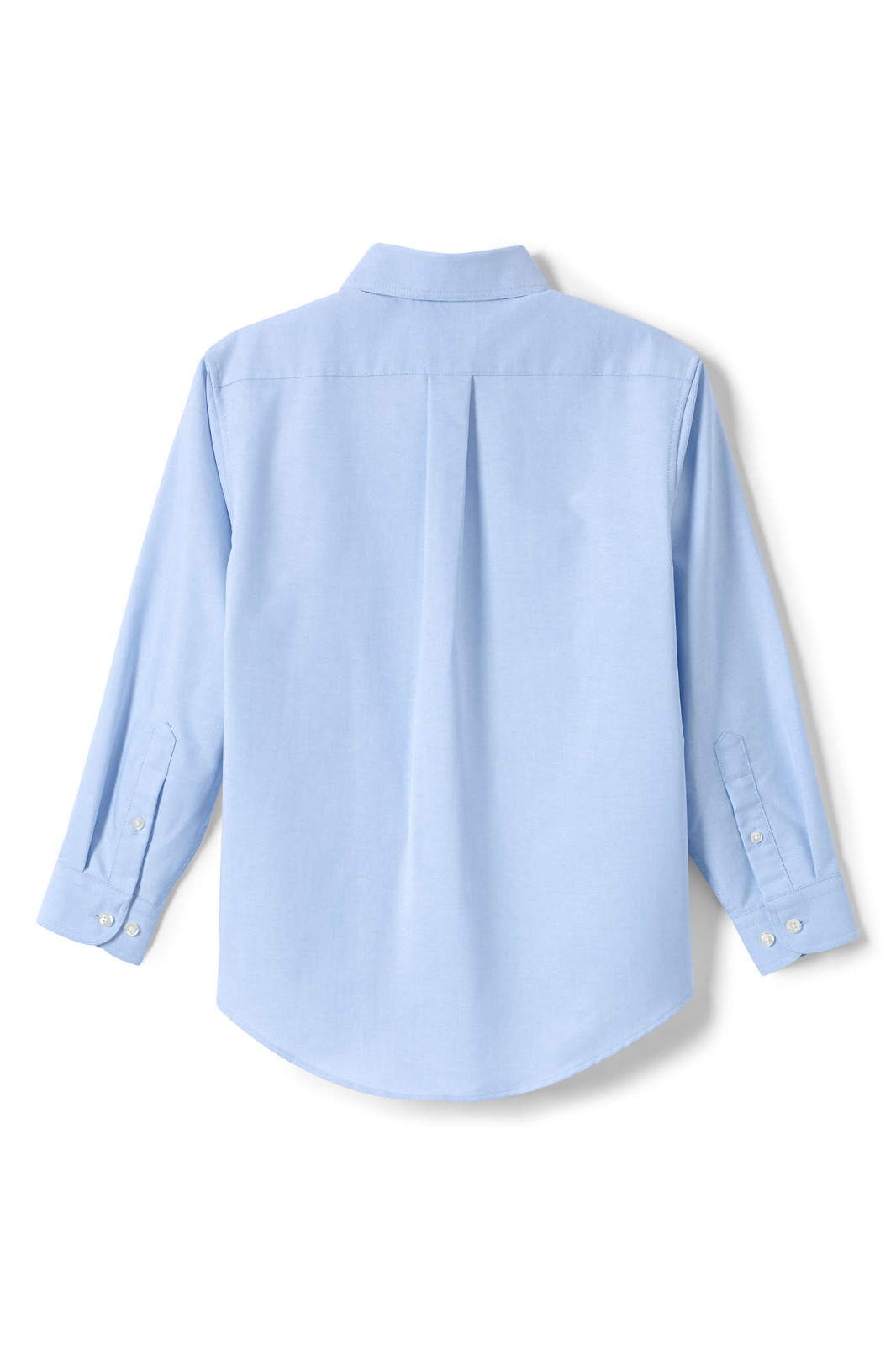 Lands’End School Uniform Boys Husky Long Sleeve Oxford