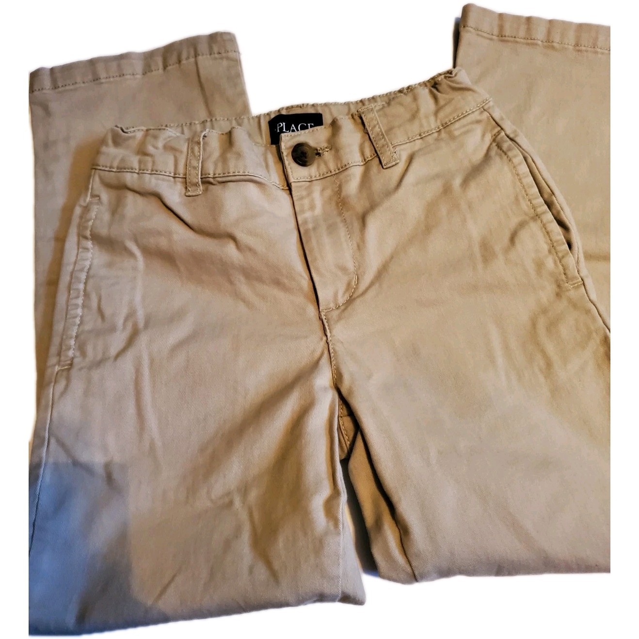 Boys Size 7 Size 8 Uniform Pants & Shorts Lot Of 7 The Childrens Place Khaki