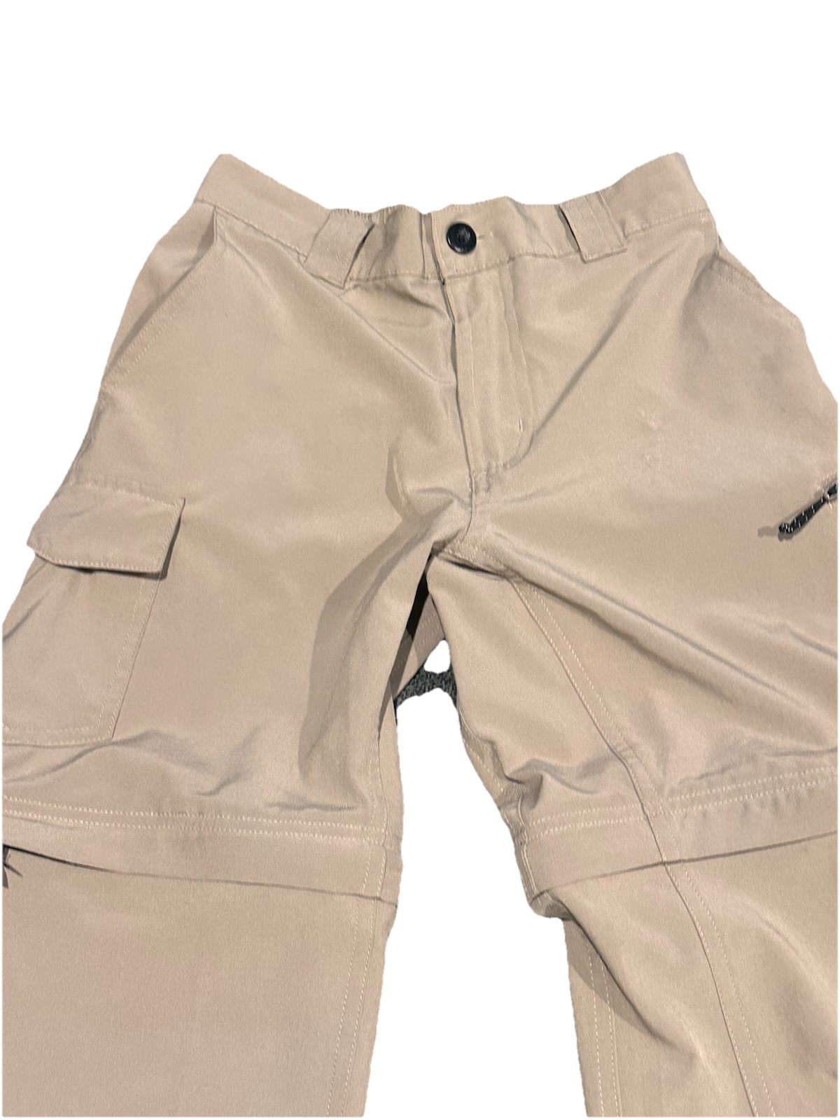 Lot of 2; Magellan Boys School Uniform Pants;convertible to Shorts; 10-12; M