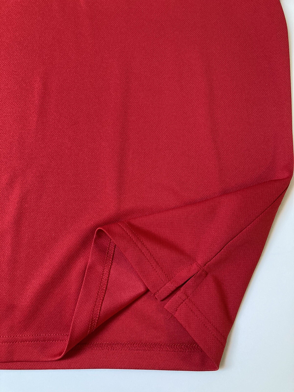 Boys Polo Shirt Size 14/16 Reg Chaps School Approved Uniform Red S-Sleeve 1 Pull