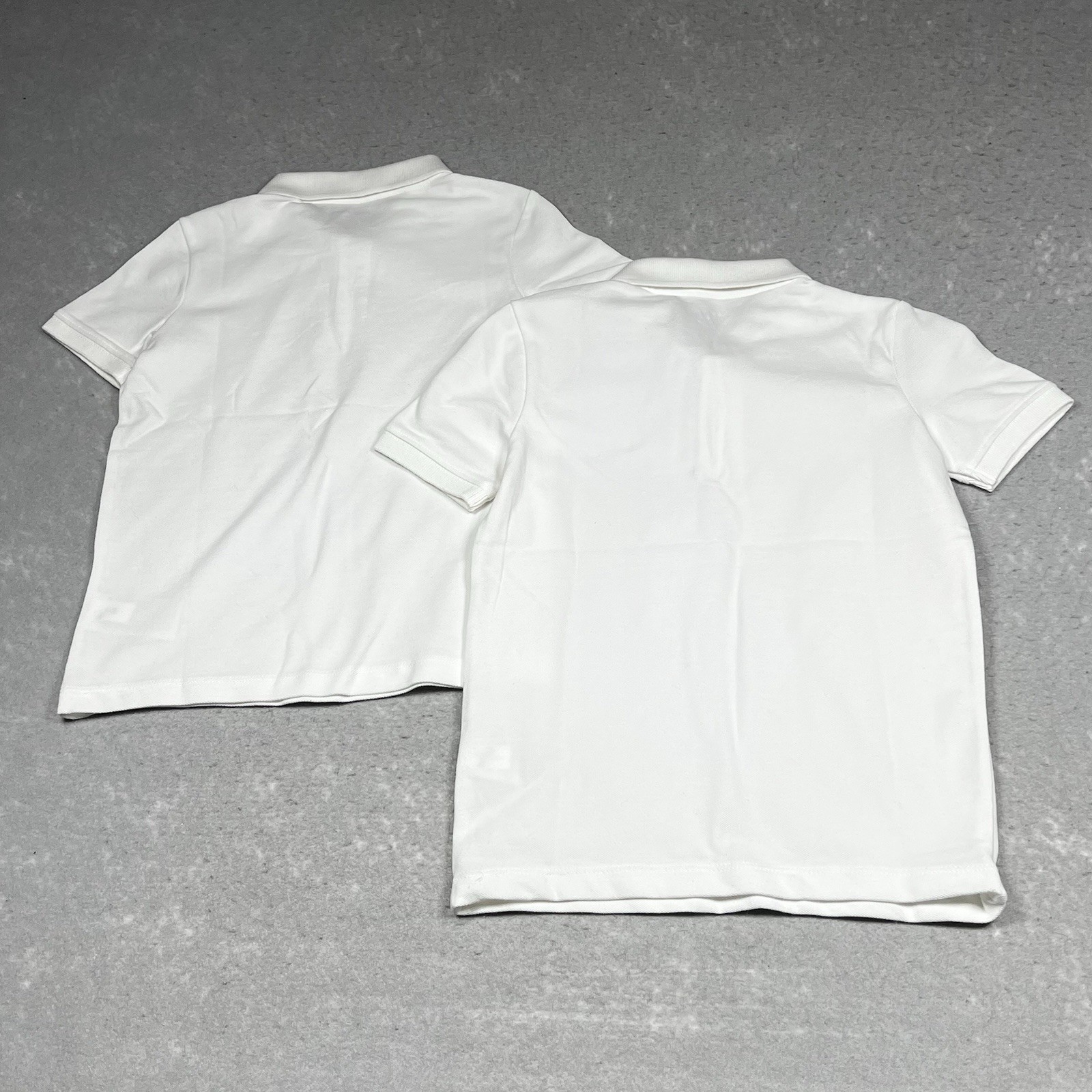 Old Navy Polo Boys Size XS White School Uniform Jersey Short Sleeve Polo