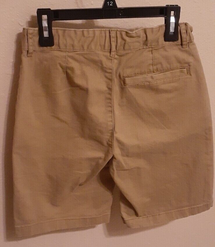 L@@K – Boys Old Navy Khaki School Uniform Shorts Sz 12 w/adjustable waist Nice!
