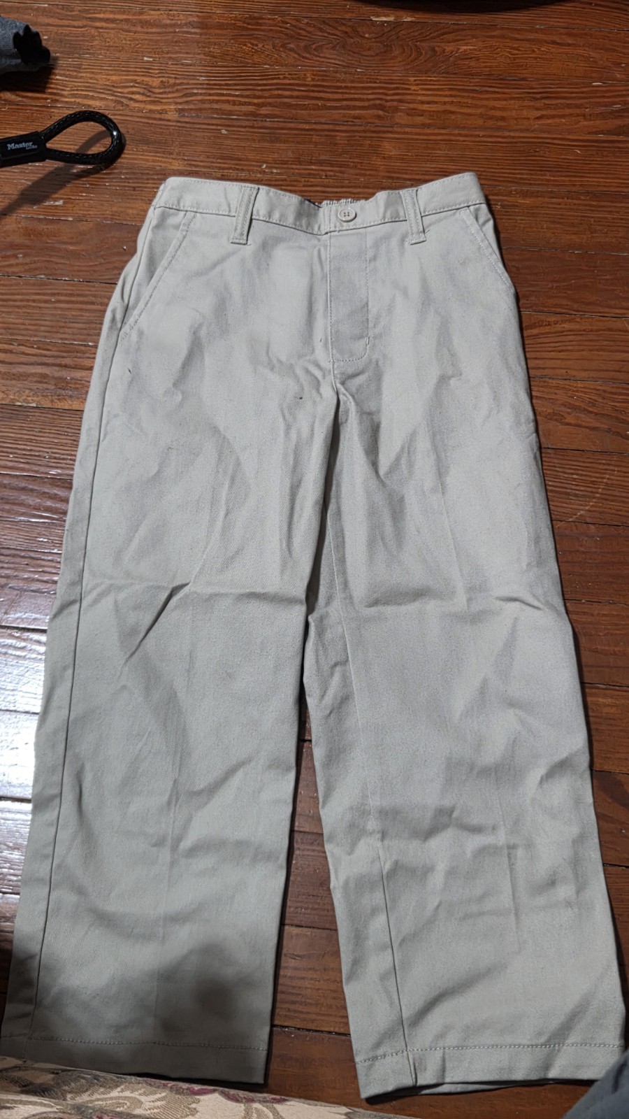 NWT FRENCH TOAST Boys School Uniform Pants Beige khaki size 7