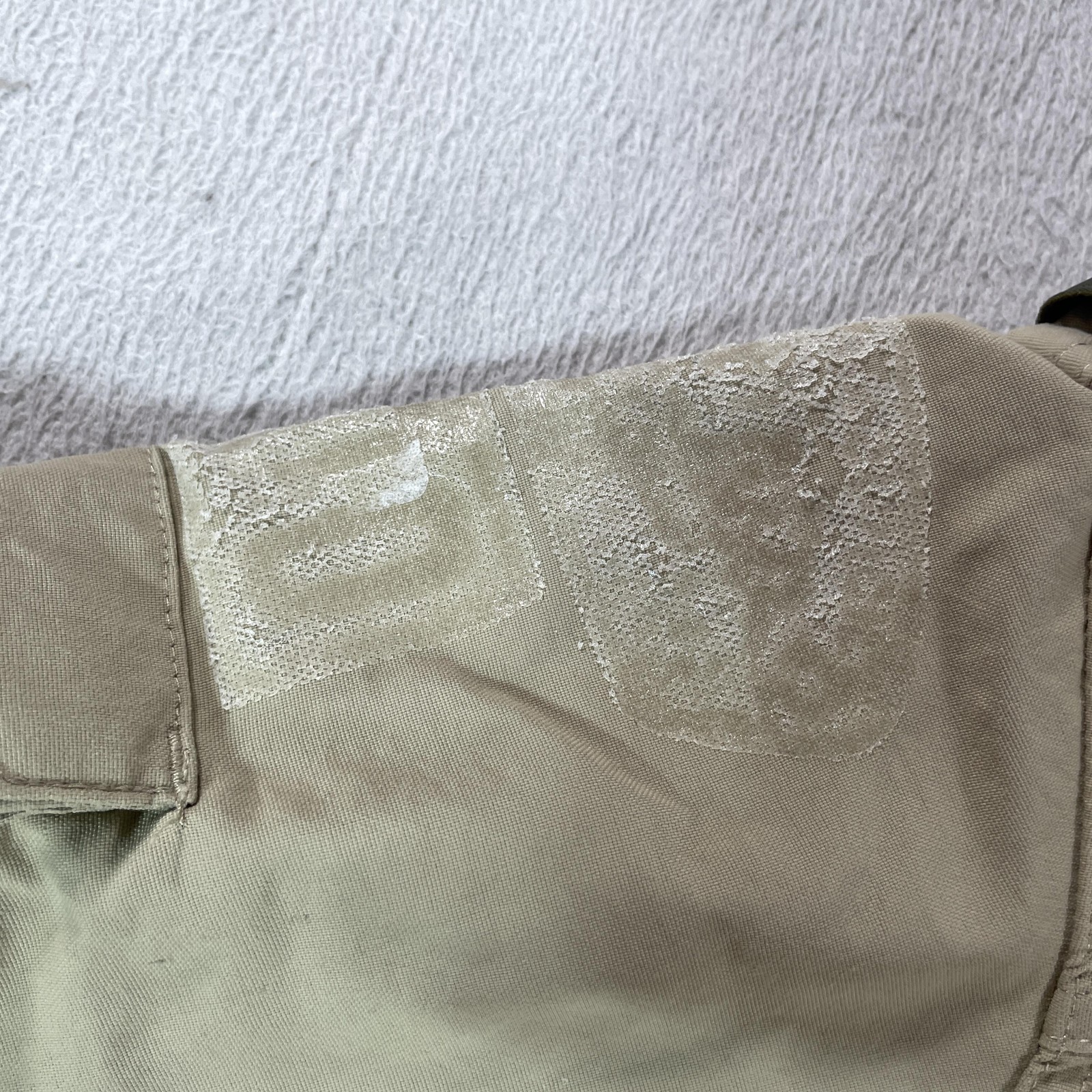 Boy Scouts Of America Shirt Youth Medium Beige Uniform Patches 100 Years 2010