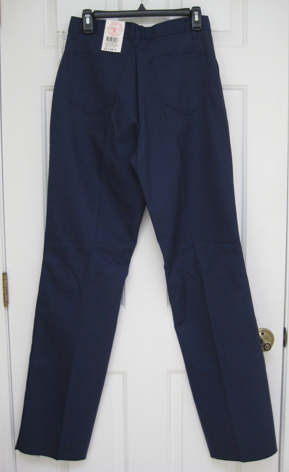 BOY SCOUT UNIFORM PANT BSA NAVY BLUE UNHEMMED SZ 18 (29″ W) OR SZ 20 (30″ W) NEW
