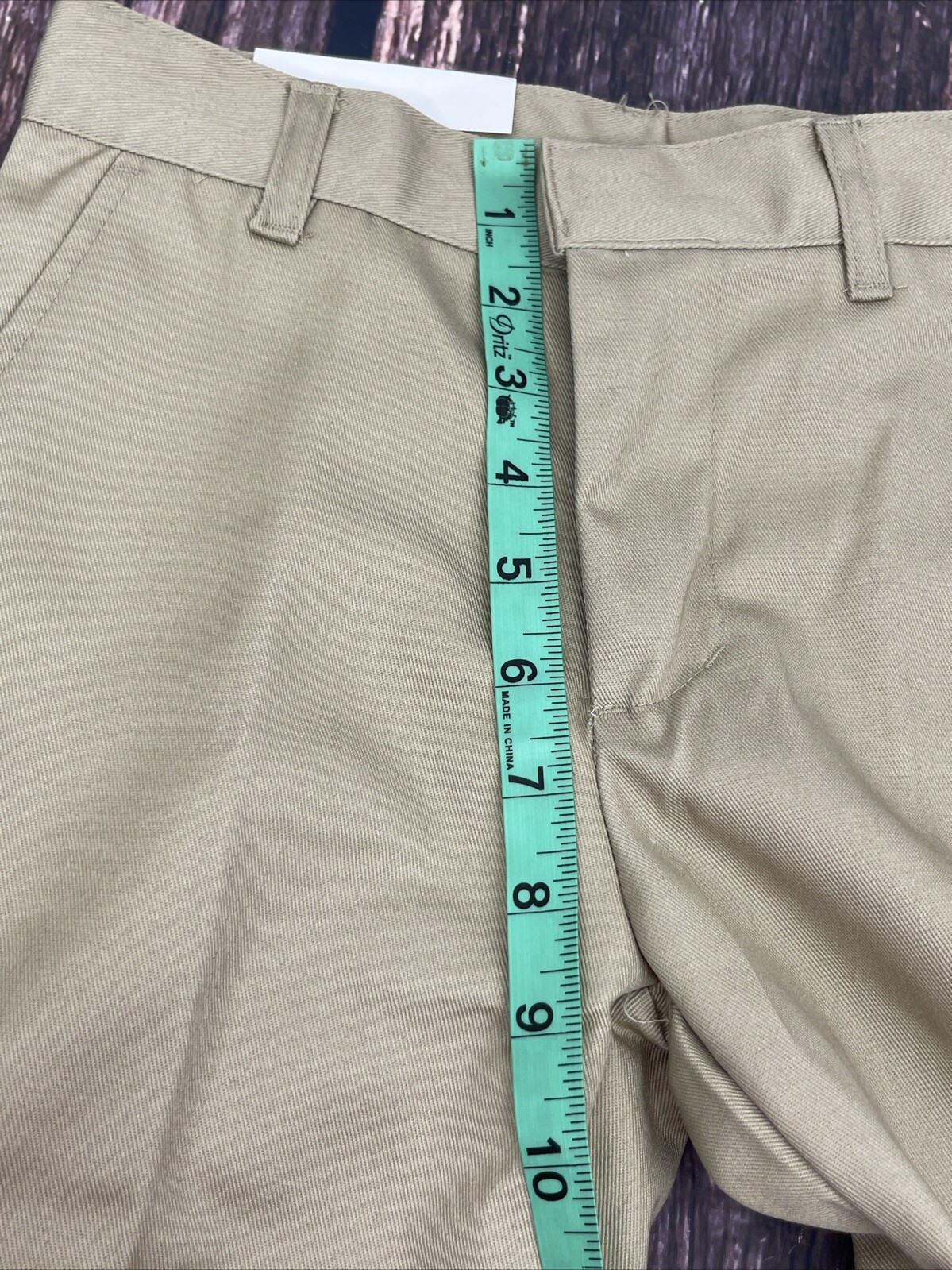 Galaxy Beige Khaki School Uniform / Casual Dress Pants Boys Sz 4 NWT