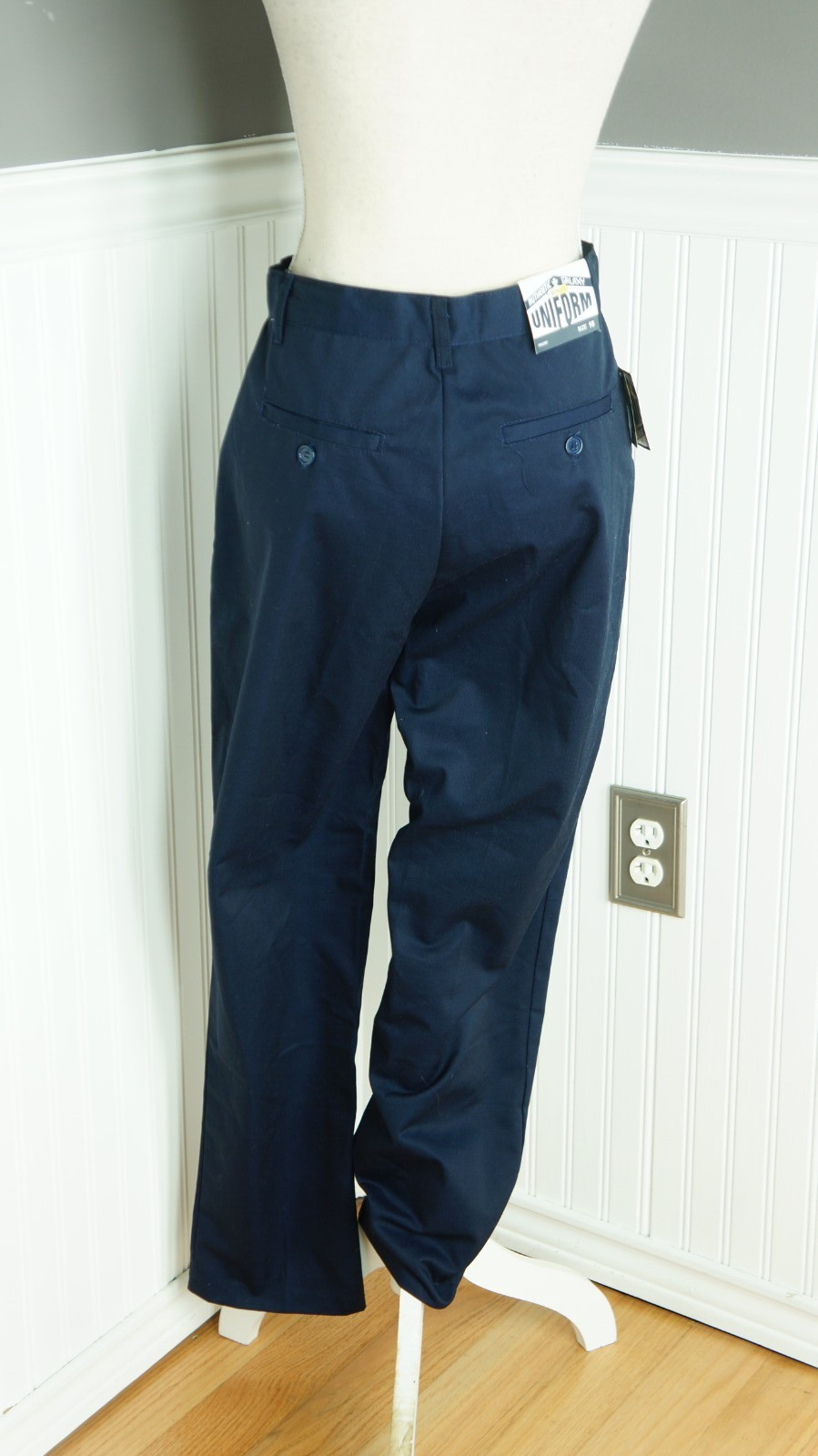NEW Authentic Galaxy School Uniform Lot Of 2 Boys Size 16 Blue NWT 30″x28″