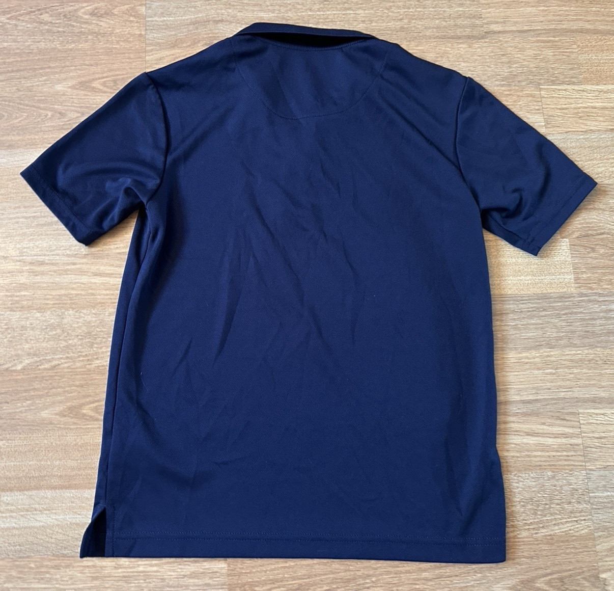 Lot of 2 IZOD Green & Navy Polo School Uniform Performance Shirts – Size M 10/12