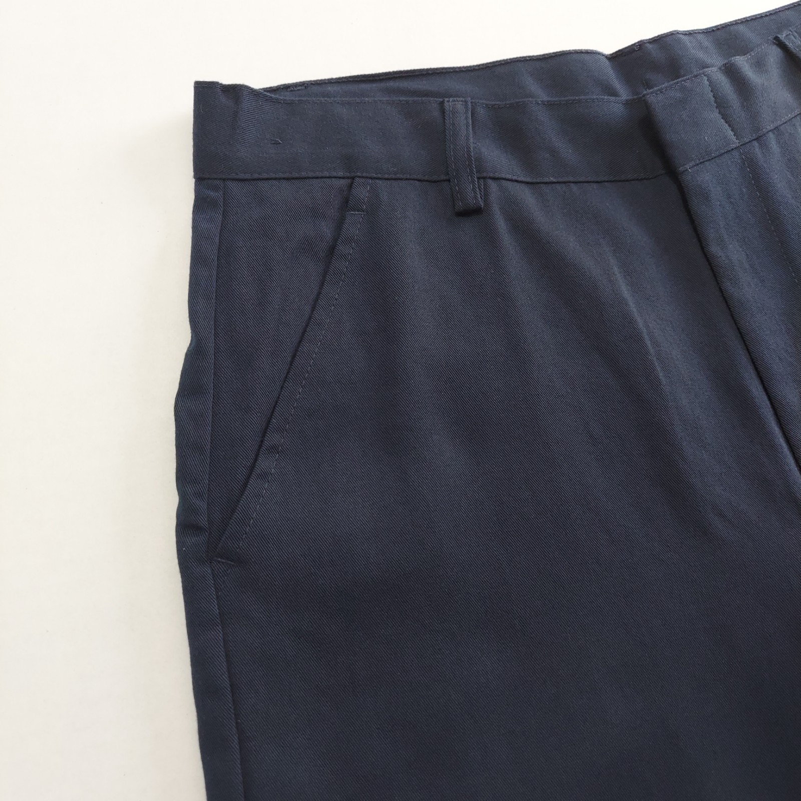 Unik School Uniform Pants Boys Size 18 Navy Blue Adjustable Waist NWT New