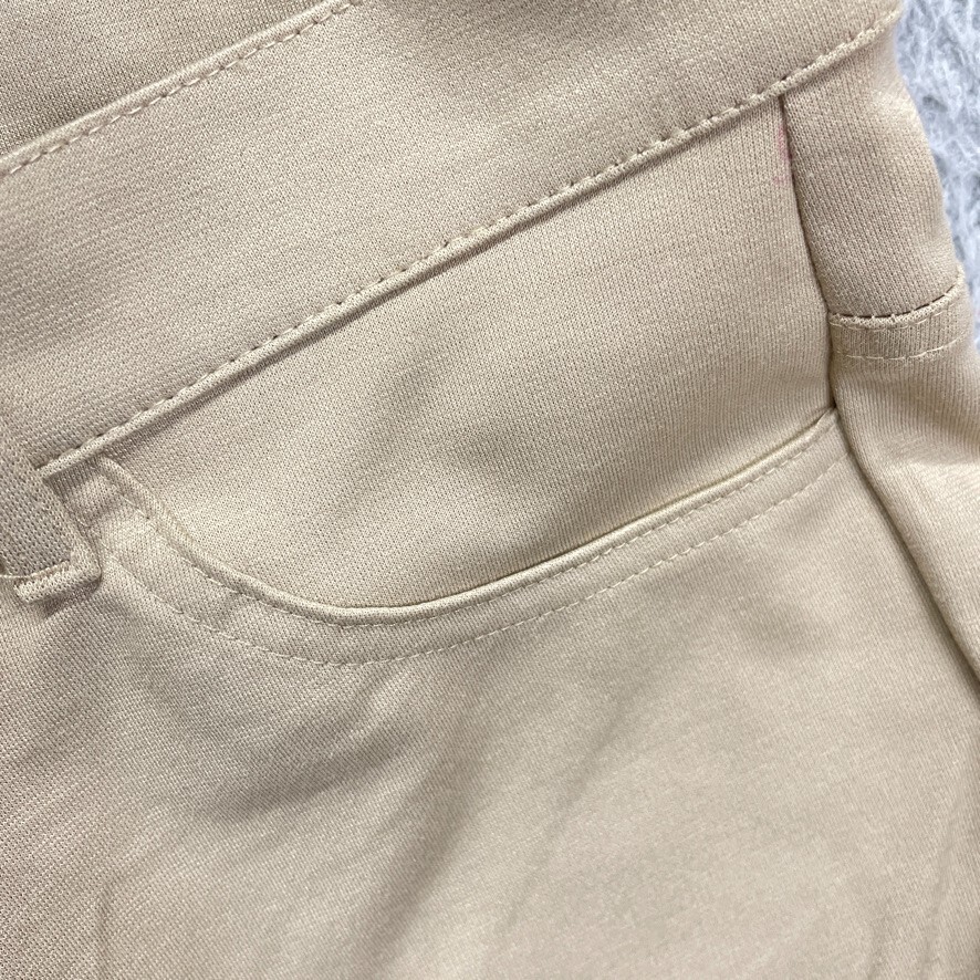 School Uniform Boys 11/12 Beige Khaki Pants Flat Front 34×31 NEW